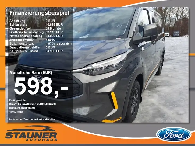 Ford Transit Custom Trail 2.0 EcoBlue 320L1 0% Finanz.