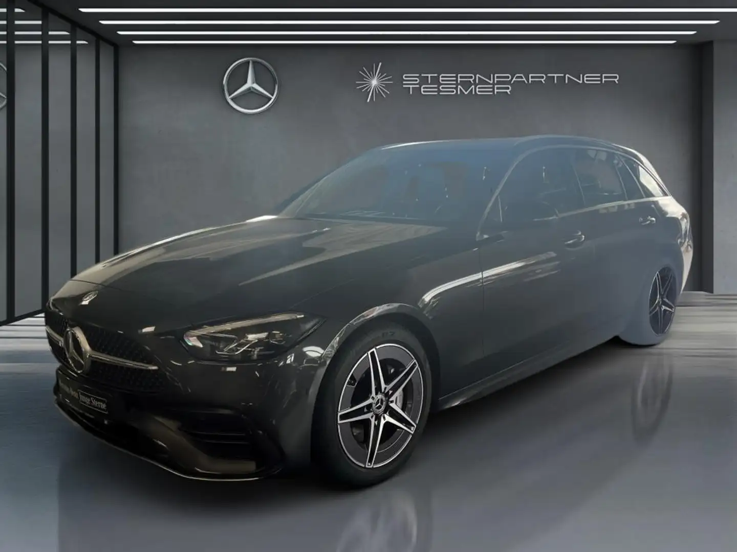 Mercedes-Benz C 300 T AMG +KAMERA+LED+AMBIENTE+DISTRONIC+AHK Grau - 2