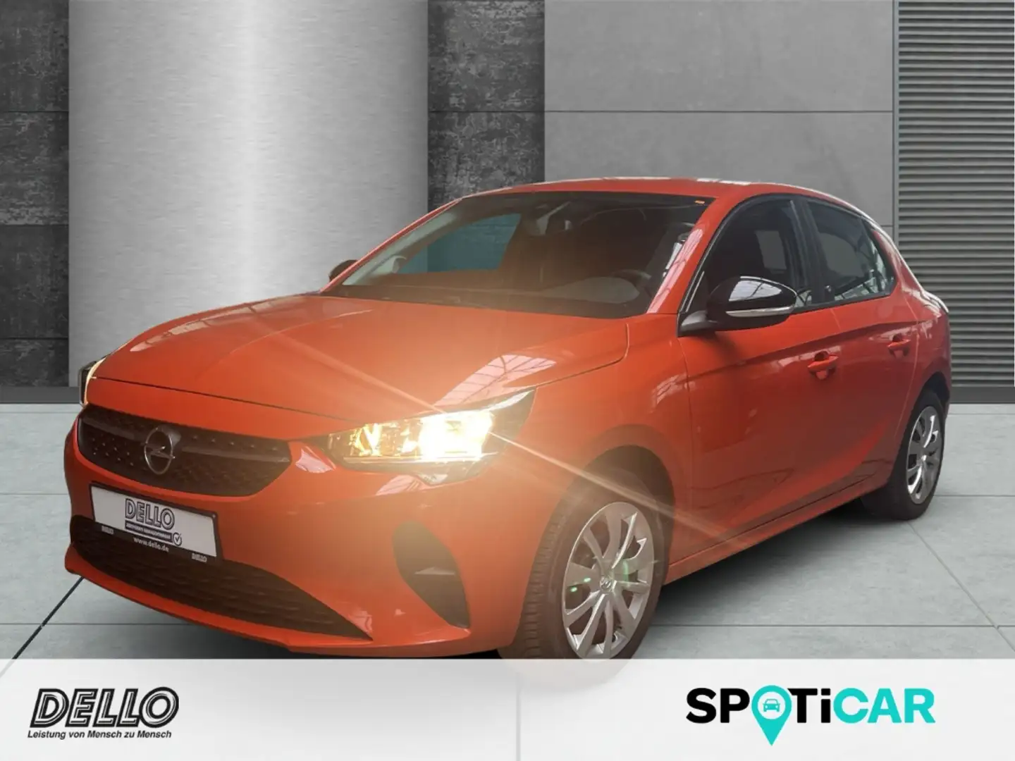 Opel Corsa-e Edition Klimaautomatik Tempomat Freisprecheinricht Orange - 1