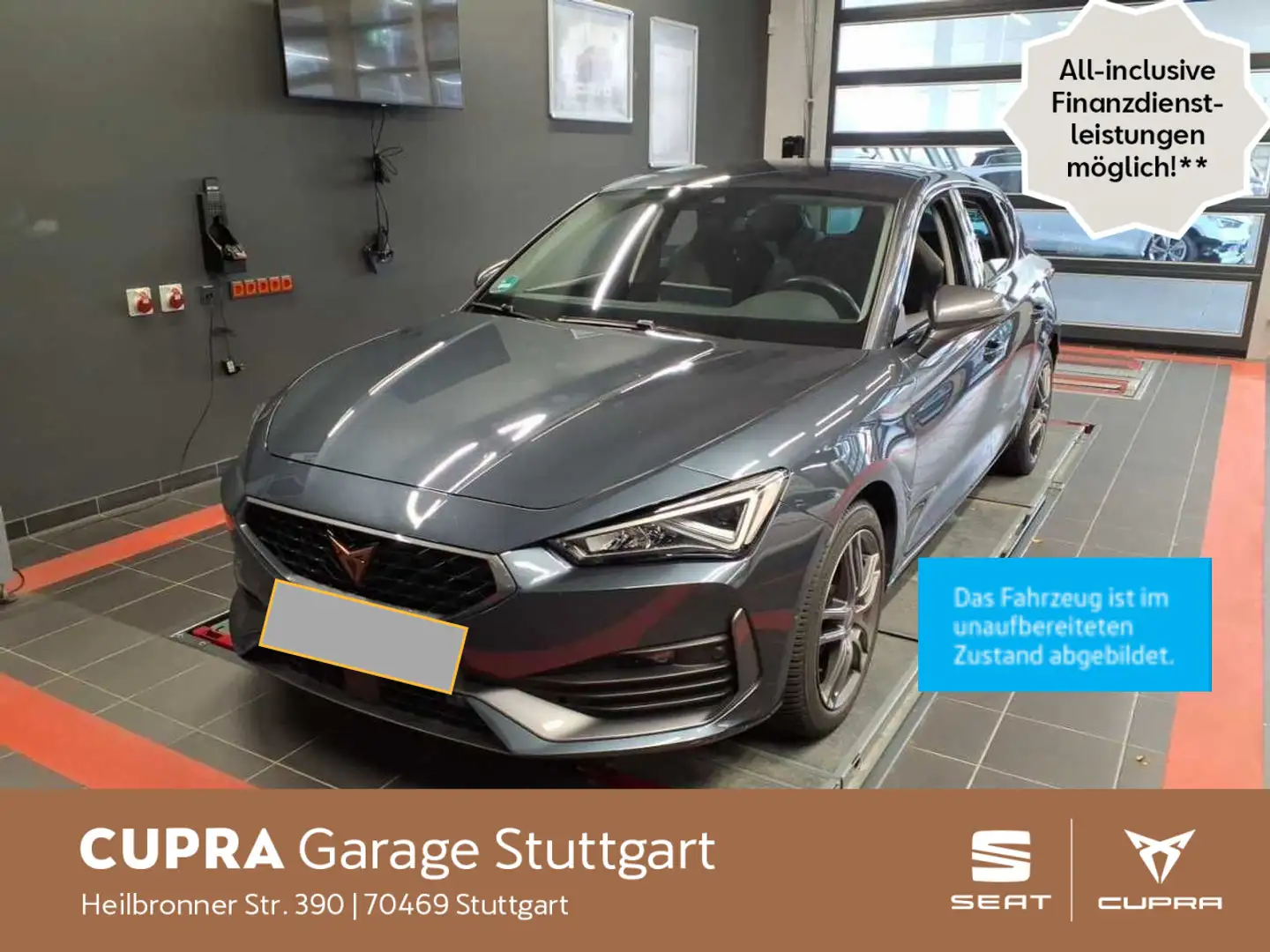 SEAT Leon 1.5 eTSI DSG 110 kW Grau - 1