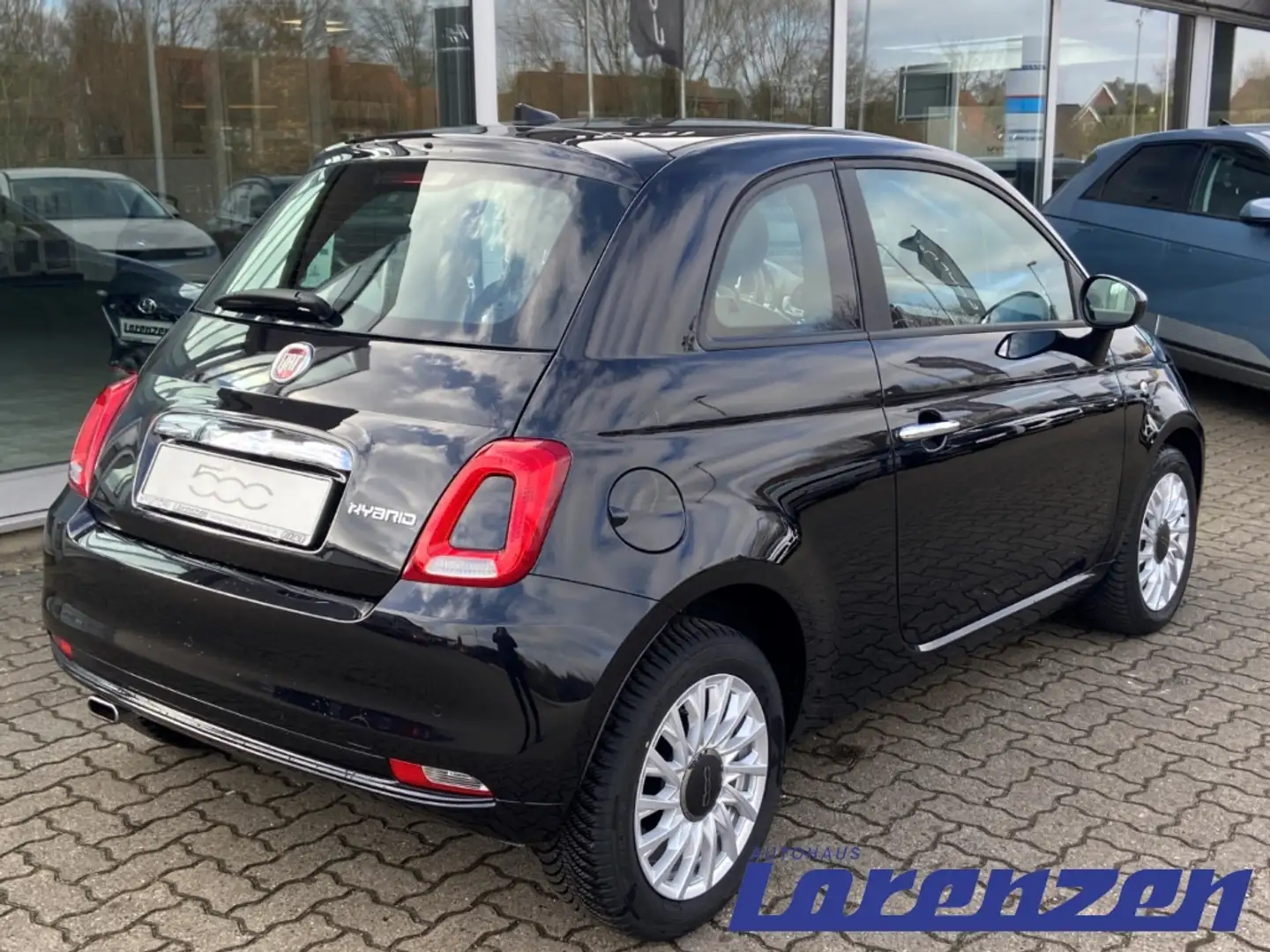 Fiat 500 Lounge Mild Hybrid 1.0 Navi Apple CarPlay Android Schwarz - 2
