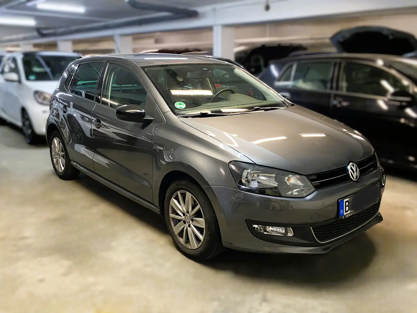 Volkswagen Polo Match*AUTOMATIK*TEILLEDER*PDC Grau - 2
