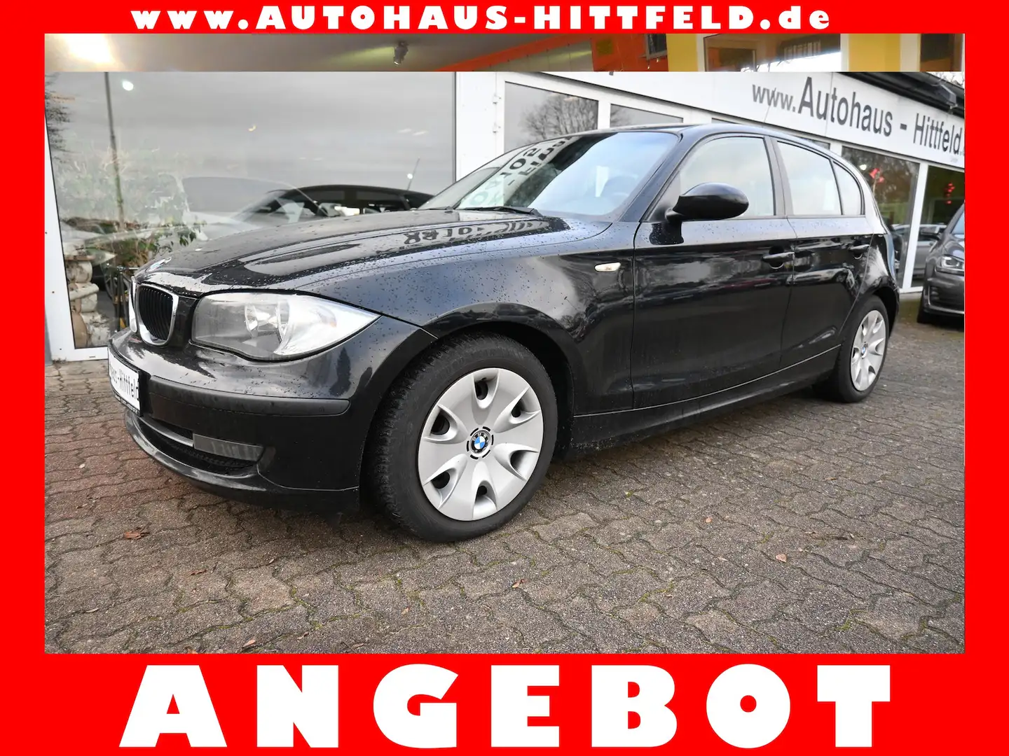 BMW 118 118d 5-tür Klima Sitzheiz 4-Seasons 2.Hand Noir - 1