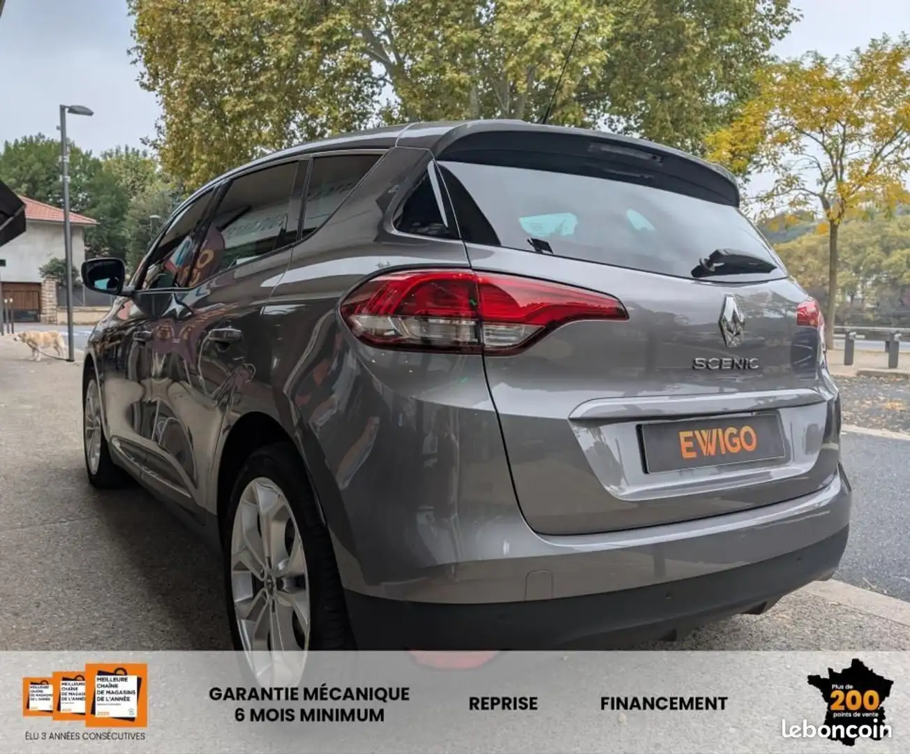 Renault Scenic Scénic IV (JFA) 1.3 TCE 140CH FAP LIMITED 130G CARPLAY Gris - 2