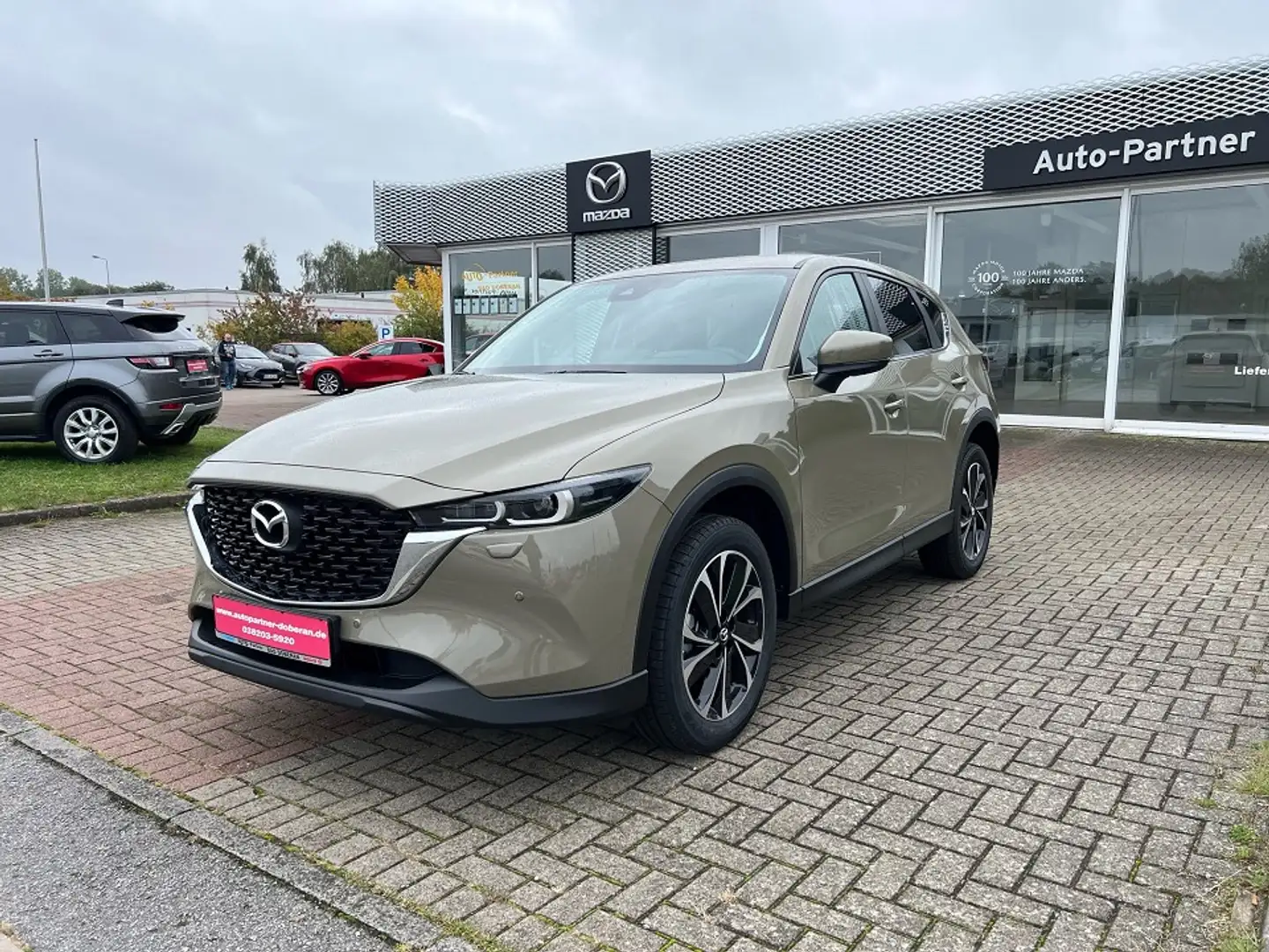 Mazda CX-5 SKYACTIV-D 184 AWD 6AG AL-ADVANTAGE AHK Beige - 1