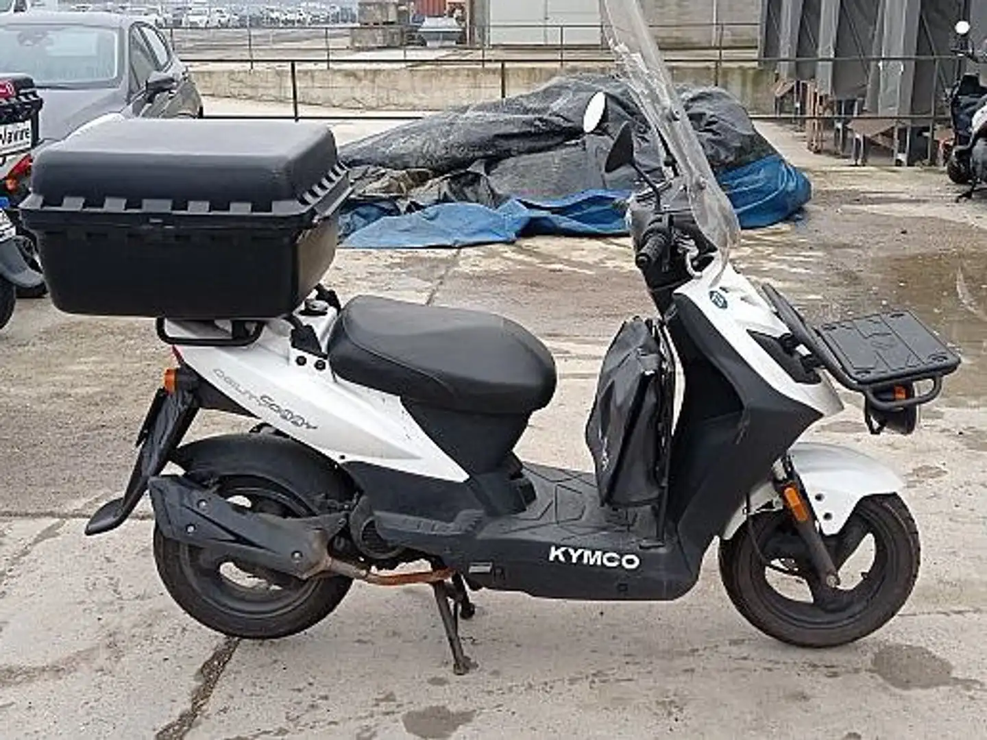 Kymco Agility 50 Carry 4T automatico Blanc - 1