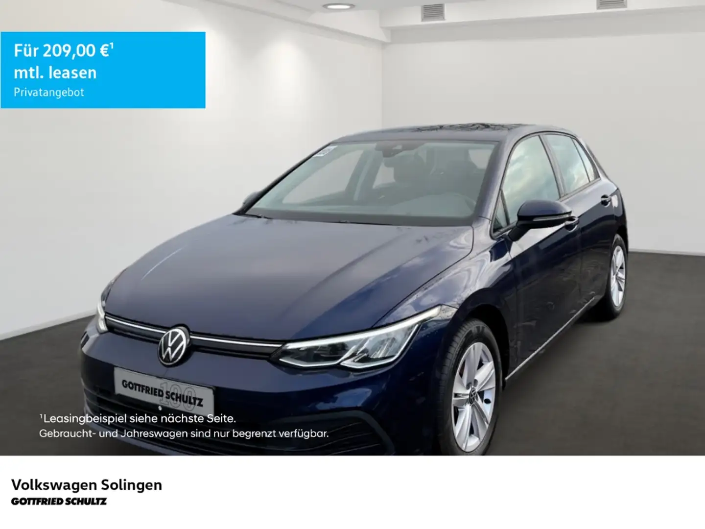 Volkswagen Golf VIII 1.0 TSI Life Travel Assist   AppConnect   SHZ Blau - 1