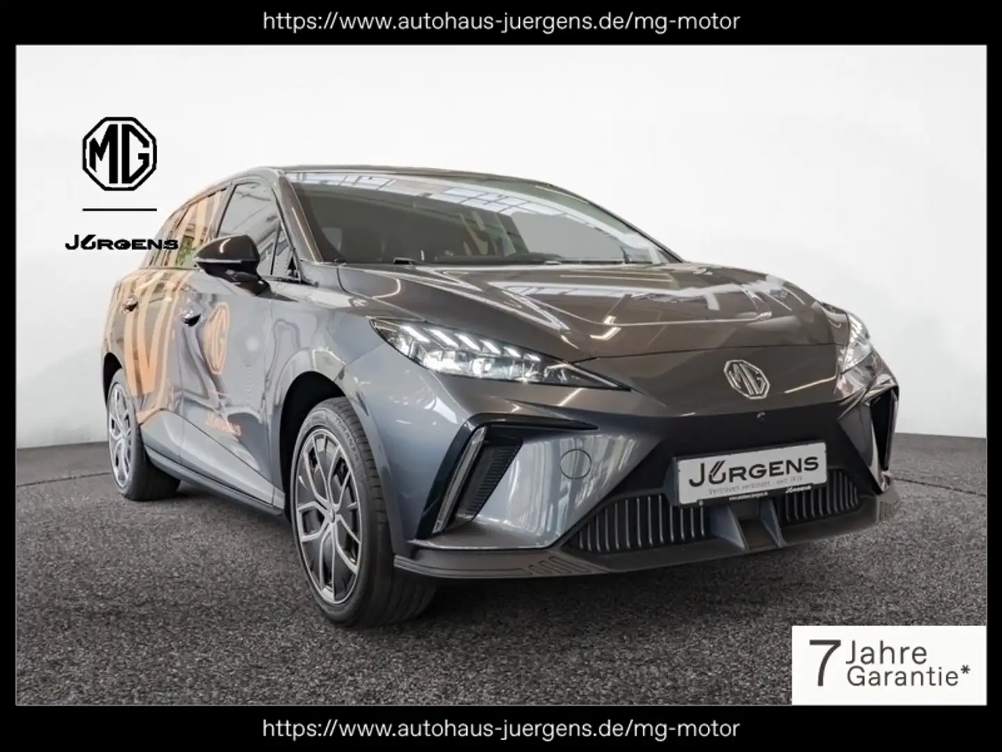 MG MG4 EV Elektromotor 150 kW Luxury 64 kWh +LED Gris - 1