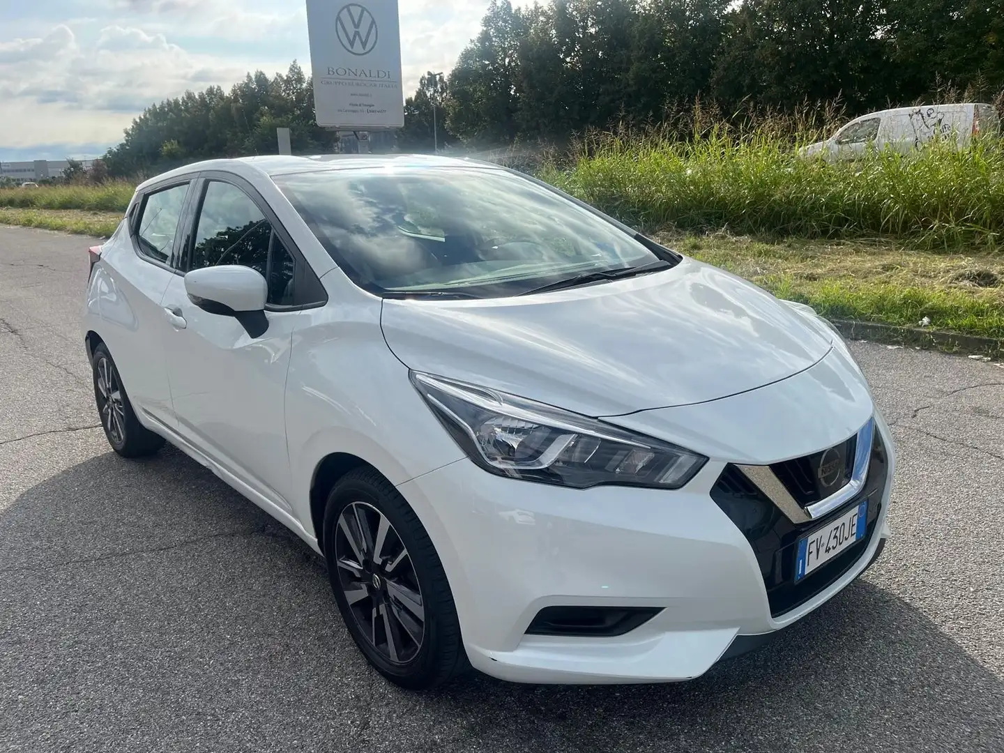 Nissan Micra Micra 1.0 IG 12V 5 porte Blanc - 2