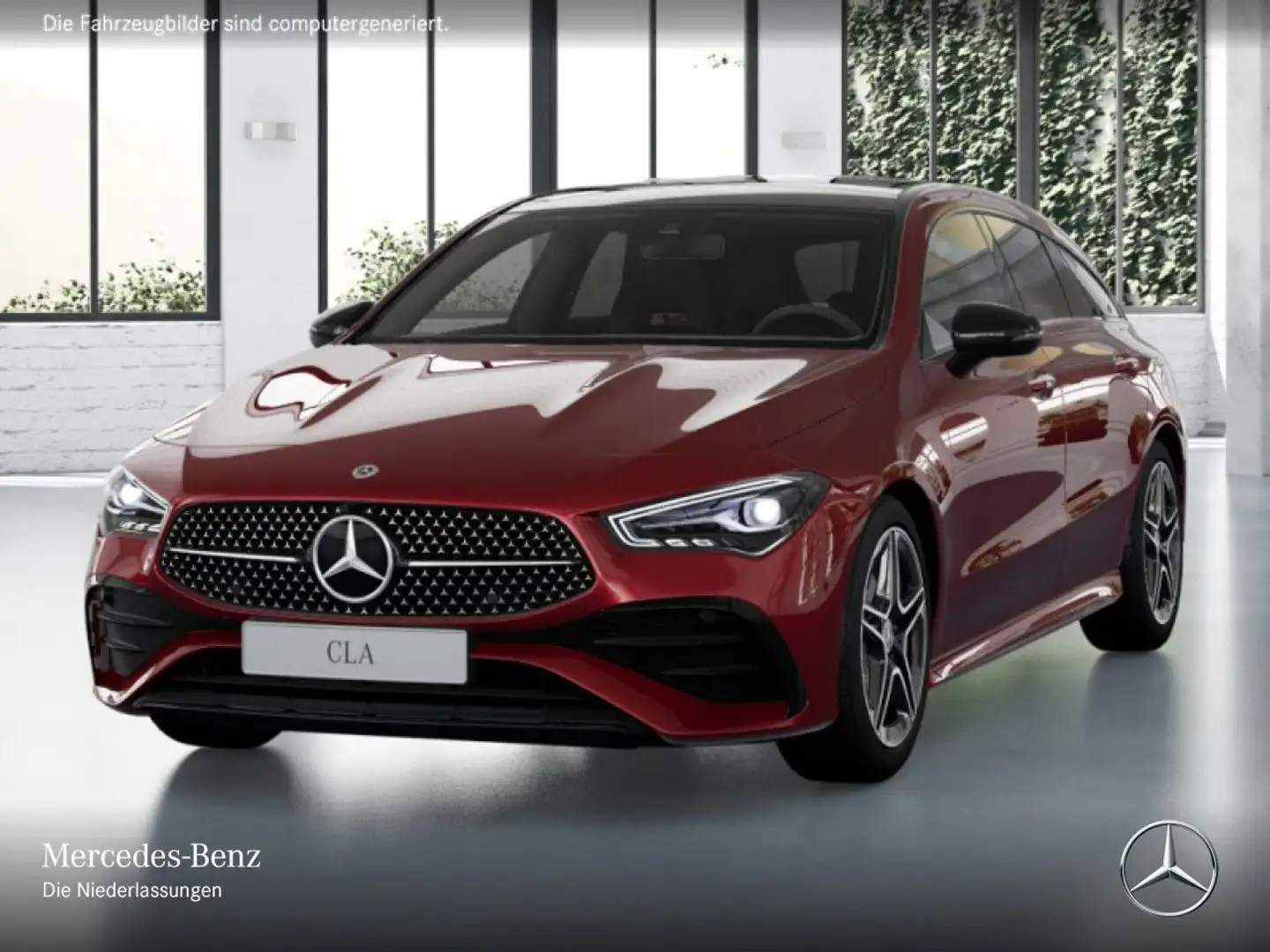Mercedes-Benz CLA 250 e AMG+NIGHT+PANO+LED+KAMERA+TOTW+KEYLESS Rot - 2