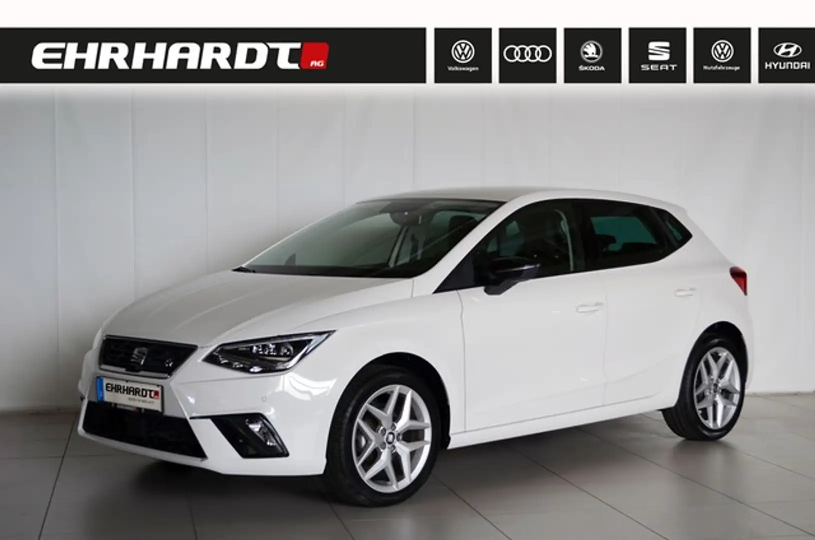 SEAT Ibiza 1.0 TGI FR LED*NAVI*TEMP*SHZ*NEBEL*PDC*KAMERA*D... Blanc - 1