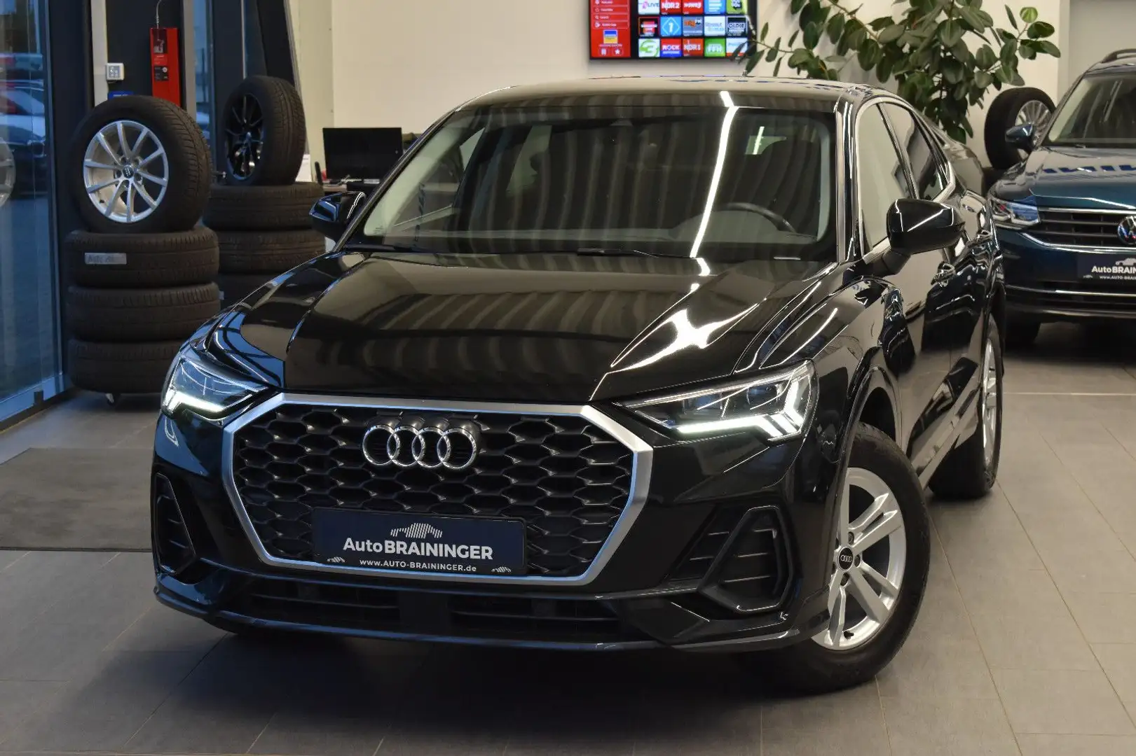 Audi Q3 35TDI Sportback S-tronic LED~Virtual~ACC~AHK Schwarz - 1