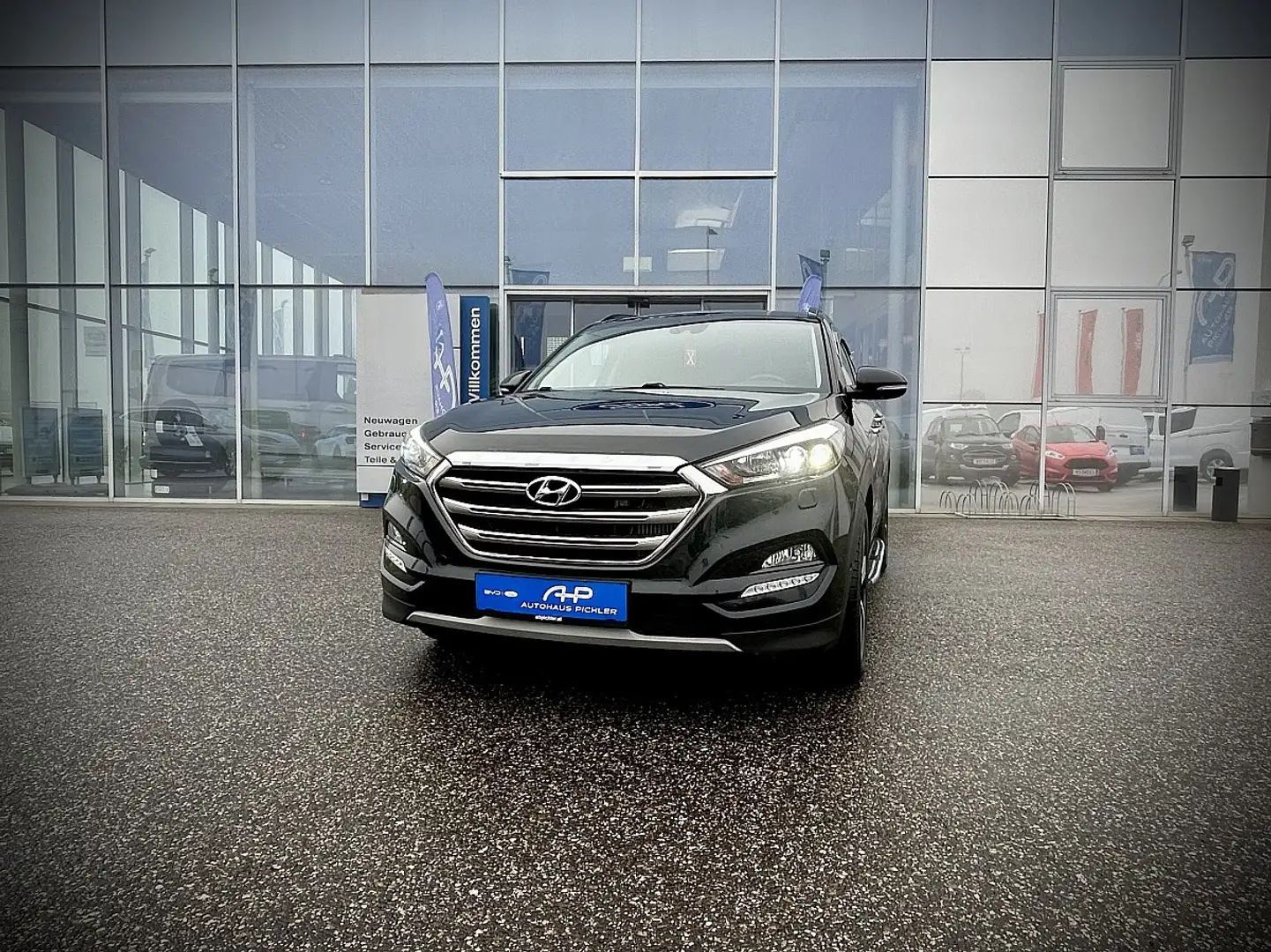 Hyundai TUCSON Tucson 2,0 CRDI 4WD Platin Aut. RÜCKFAHRKAMERA/... Schwarz - 1