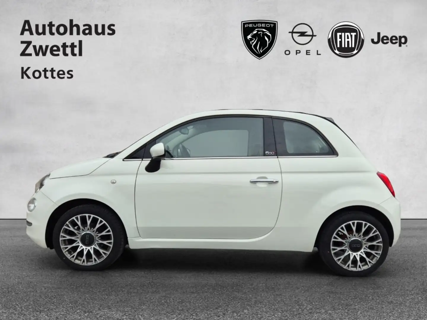 Fiat 500C 1,2 69 Lounge Weiß - 2