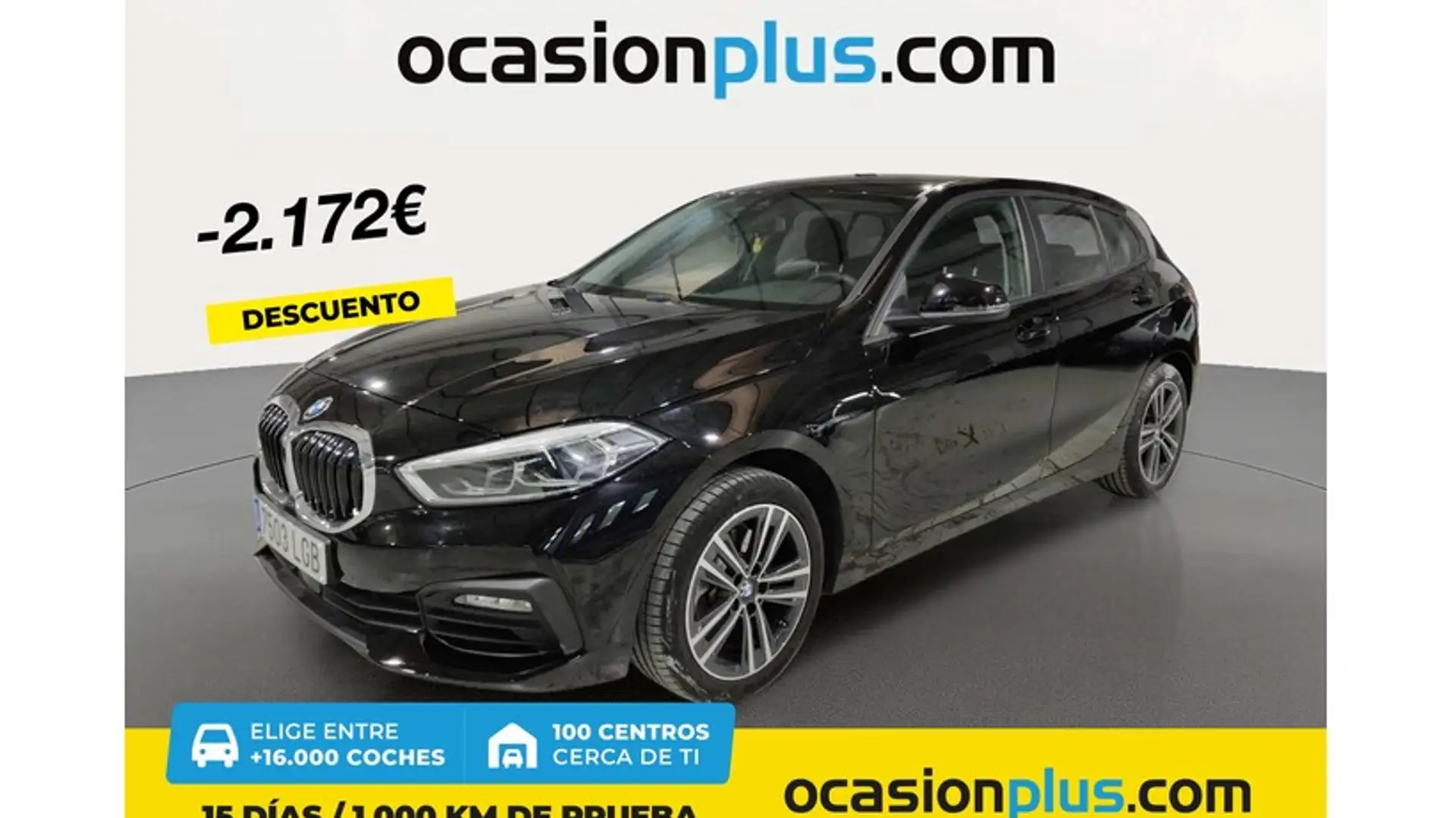 BMW 118 118i Noir - 1