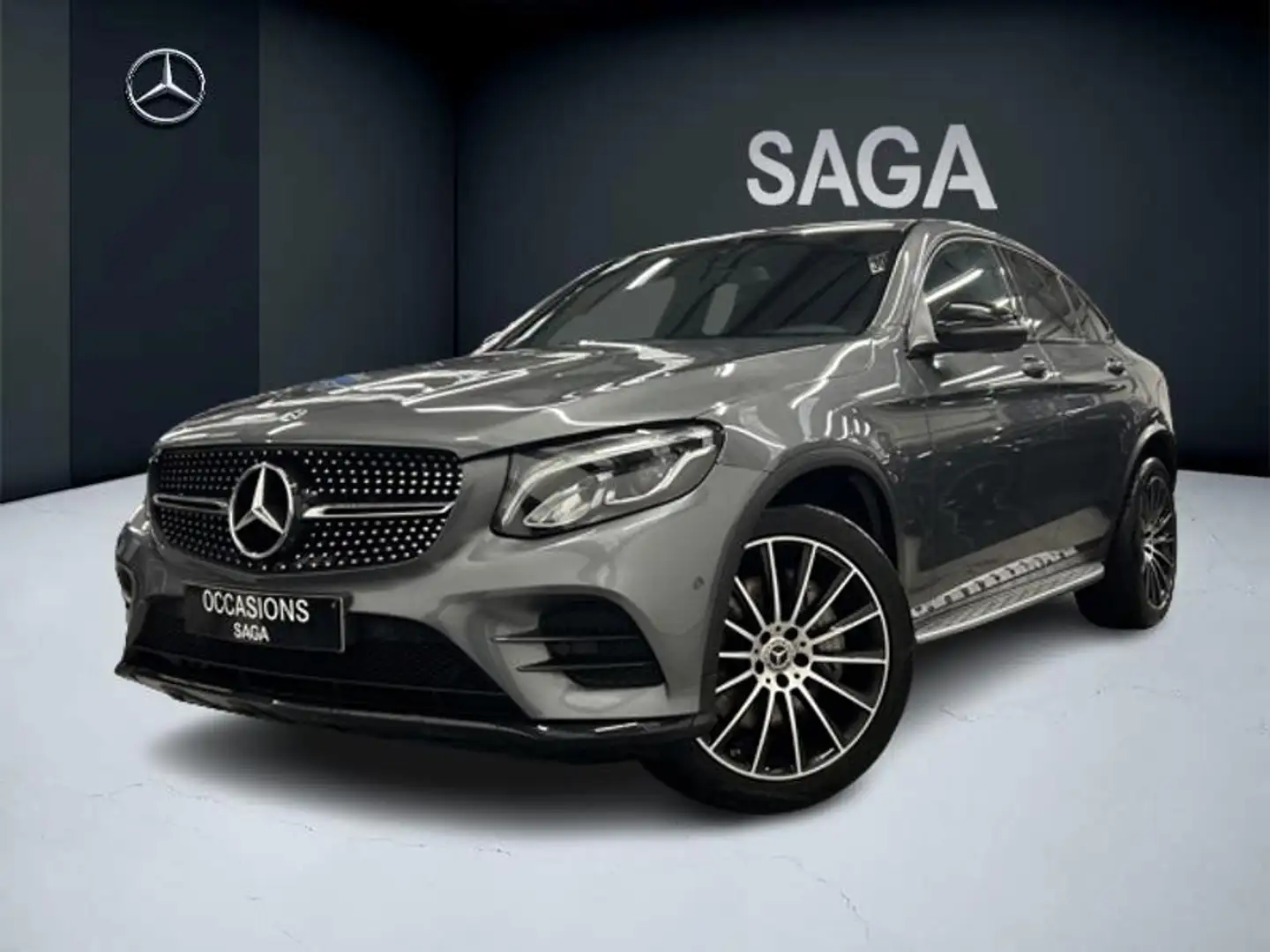 Mercedes-Benz GLC 250 4M Coupé AMG Pack Night Gris - 1