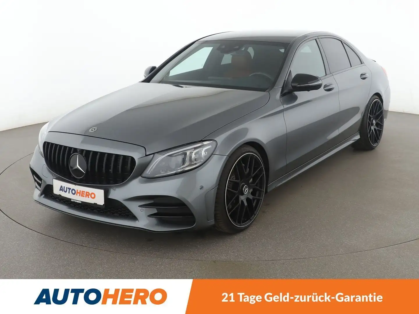 Mercedes-Benz C 400 4Matic AMG Line Aut.*NAVI*MULTIBEAM*ACC*360°*NAVI* Grijs - 1