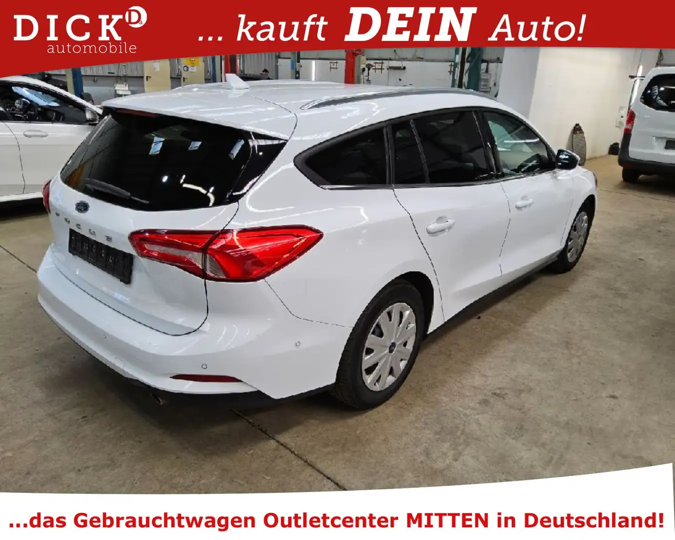 Ford Focus T C&C 1.5EB AHK/LED/NAVI/ACC/RFK/PDC+/SHZ Blanc - 2