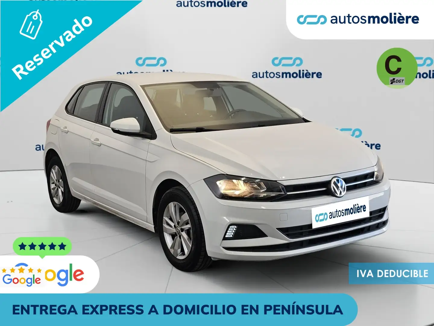 Volkswagen Polo 1.0 Advance 59kW Blanc - 2