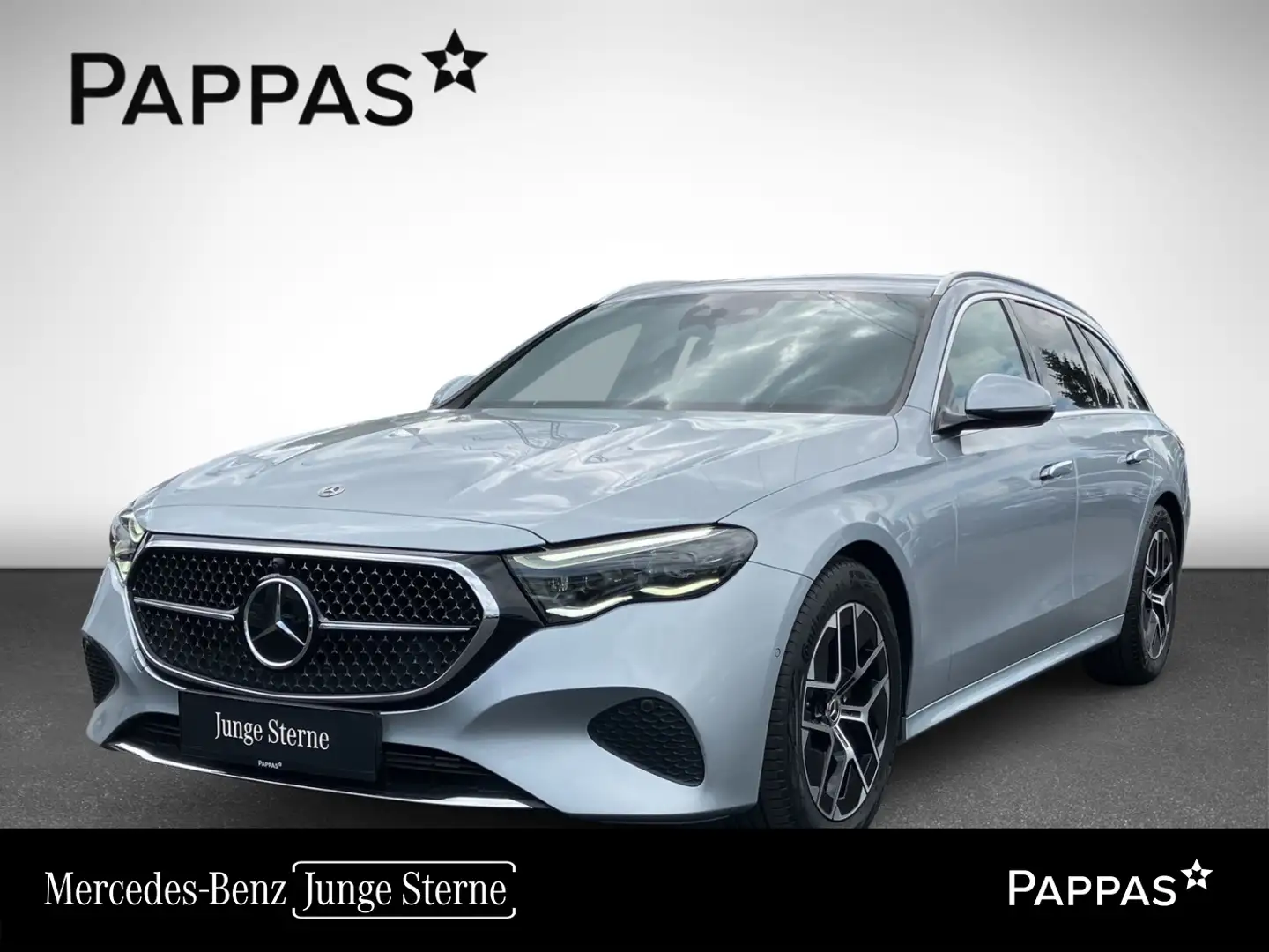 Mercedes-Benz E 220 d T-Modell Totw LED Stdhz Distr PTS Cam Argento - 1