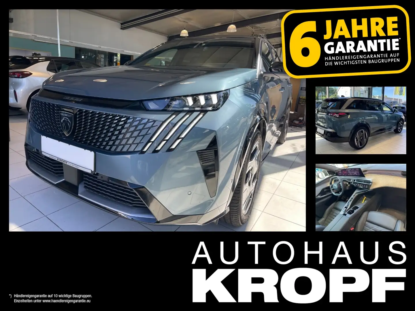 Peugeot 5008 210 GT Elektromotor ACC+Alcantara+LED+Navi Blau - 1