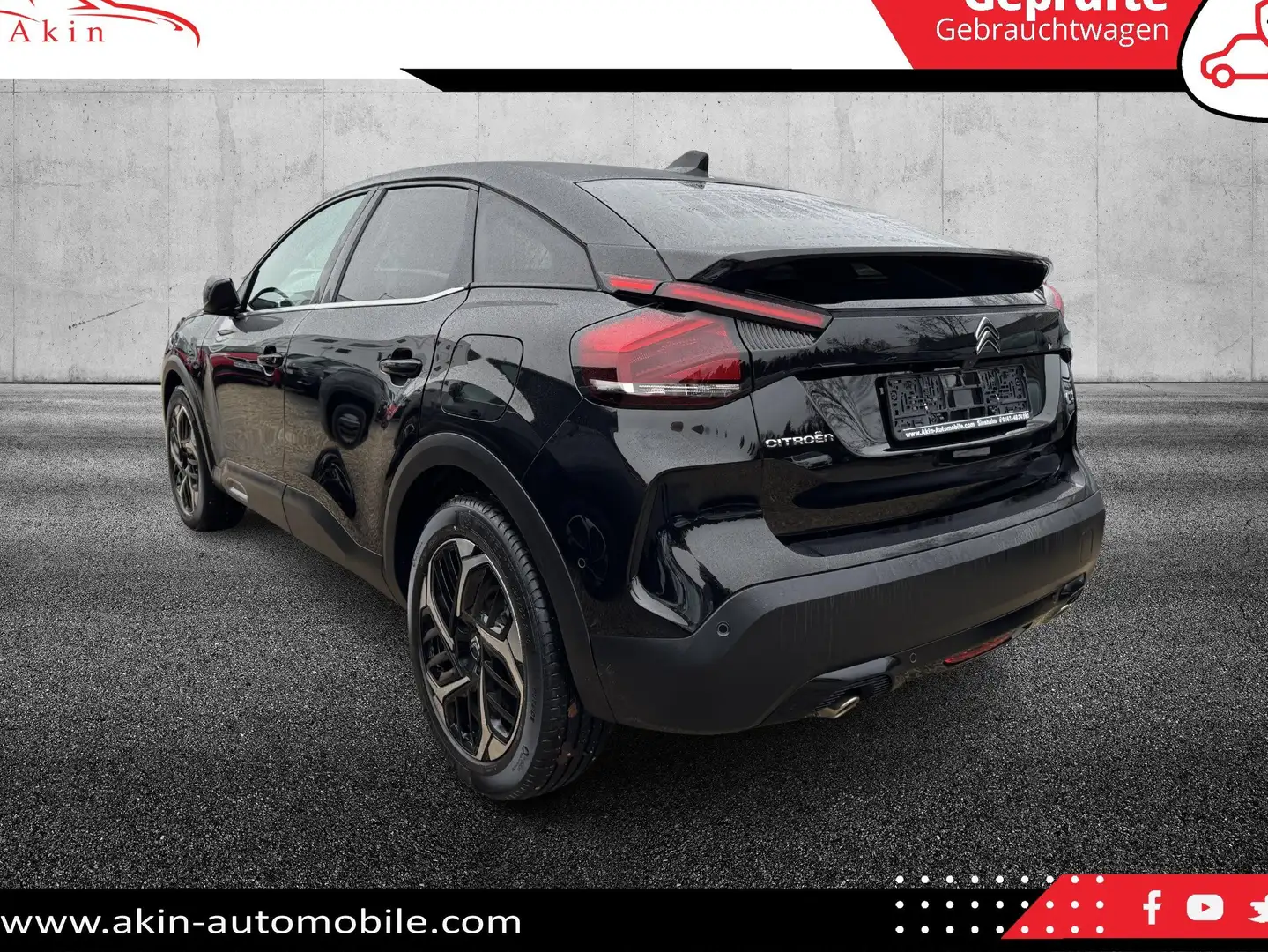 Citroen C4 LEDER/NAVI/PANO/HEAD-UP/KAMERA/PDC/ACC Schwarz - 2