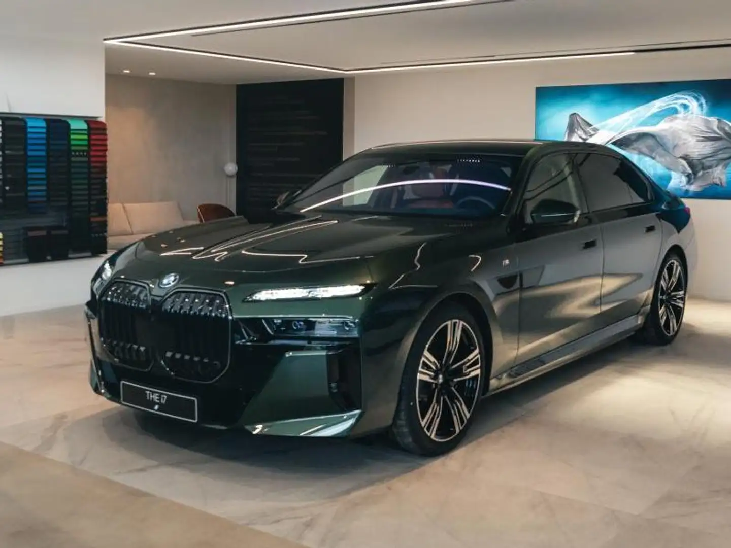 BMW i7 i7 xDrive60 | Malachite Green Gris - 1