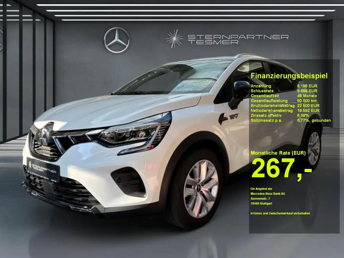 Mitsubishi ASX Plus Hybrid +KAMERA+SHZ+LED+PDC+Klimaaut. Blanc - 1