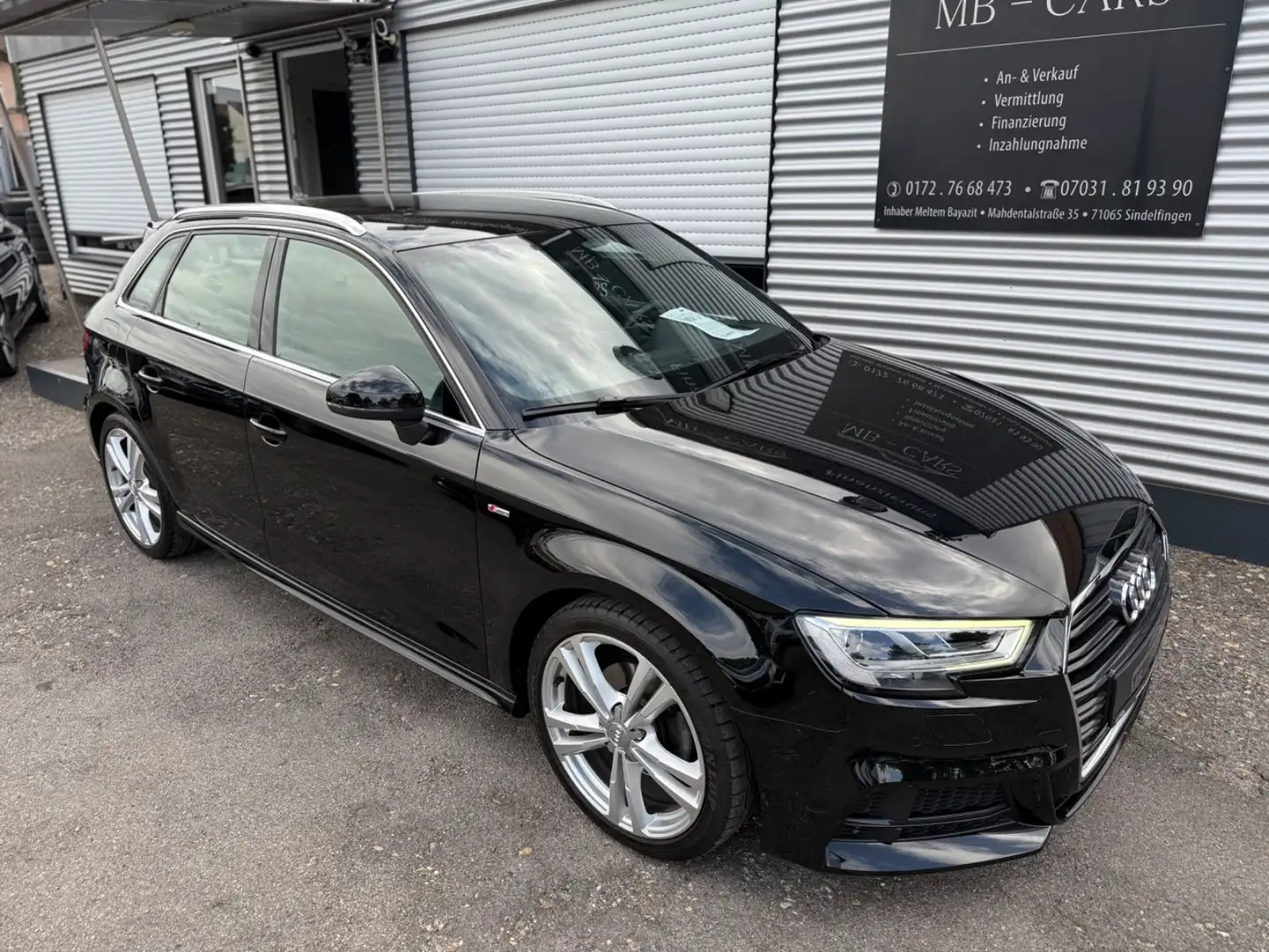 Audi A3 Sportback 35 TFSI S line*LED*VIRTUAL*NAVI Zwart - 1