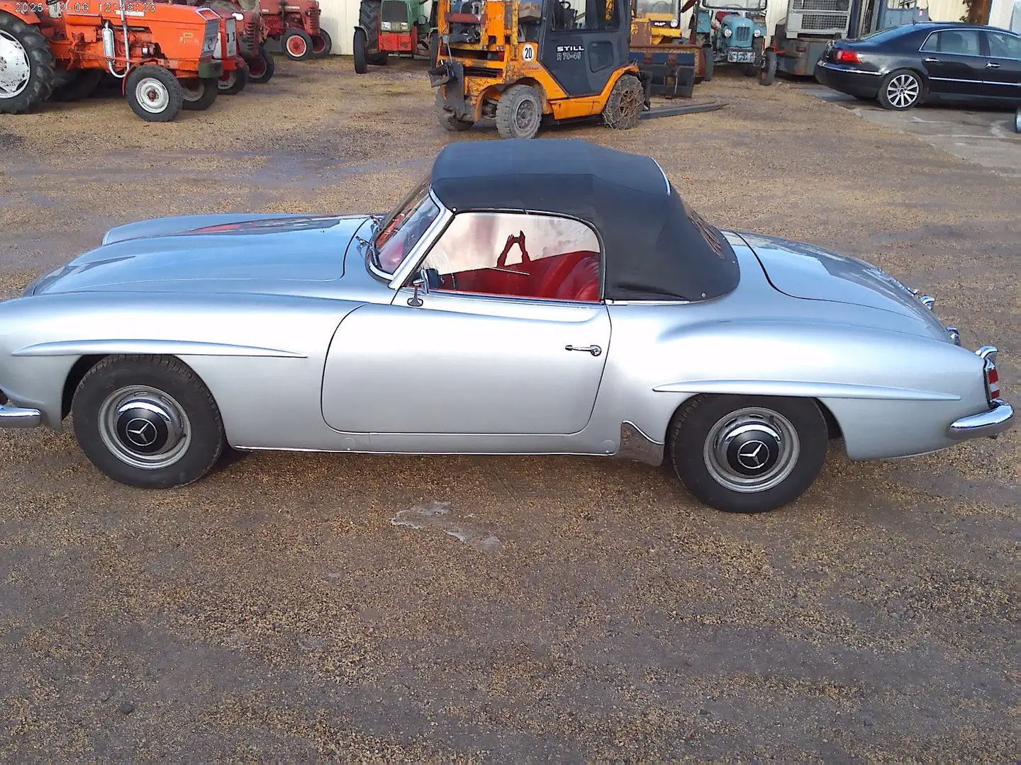 Mercedes-Benz 190 SL Cabrio Silber - 2