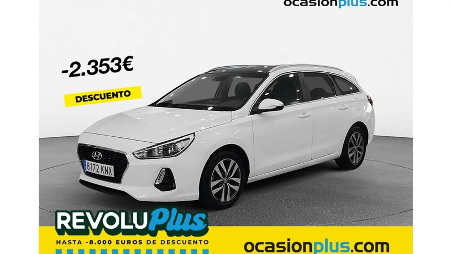 Hyundai i30 CW 1.6CRDi Tecno Sky 110 Blanco - 1