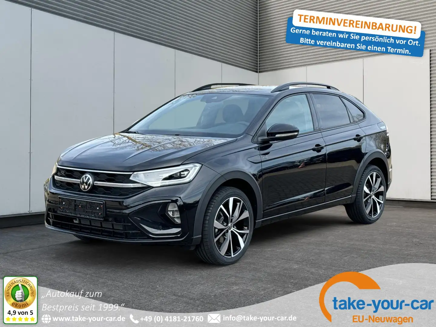 Volkswagen Taigo R-Line Limited IQ.LIGHT MATRIX+KAMERA+ACC+SHZ+1... Schwarz - 1
