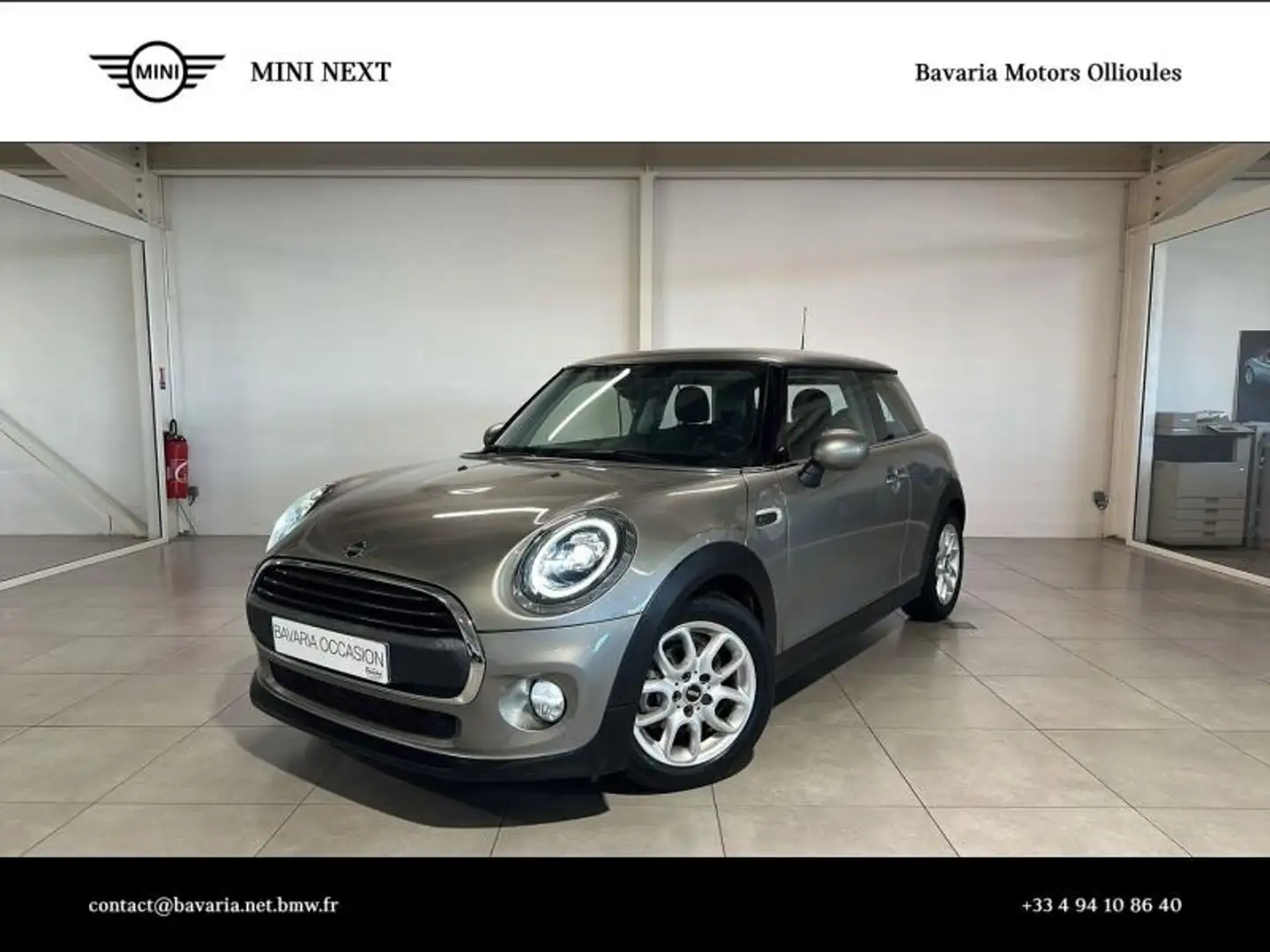 MINI One One 102ch Chili BVA7 Euro6d-T Argento - 1