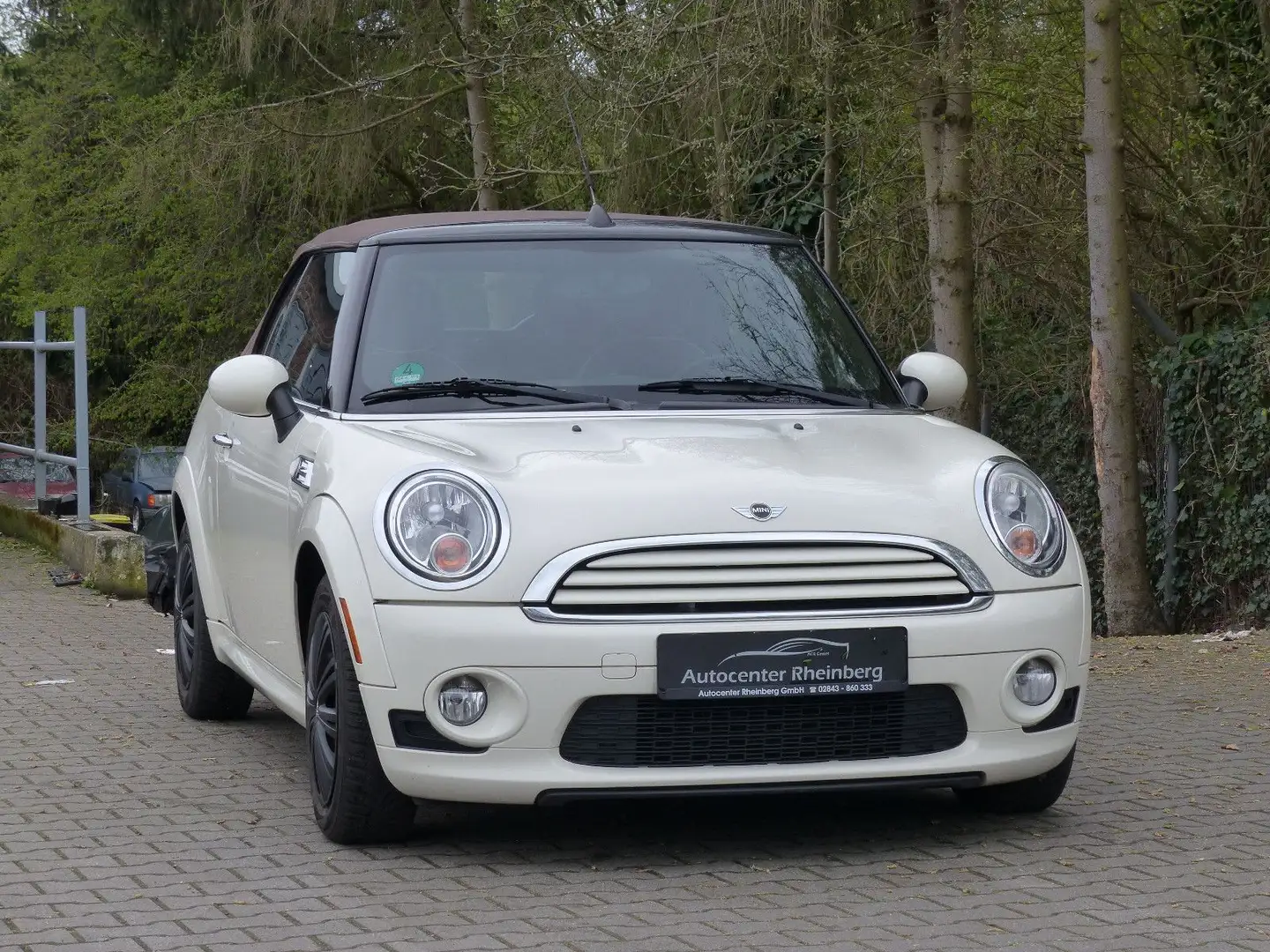 MINI Cooper Cabrio Cooper 2.Hand Leder Navi Blanc - 1