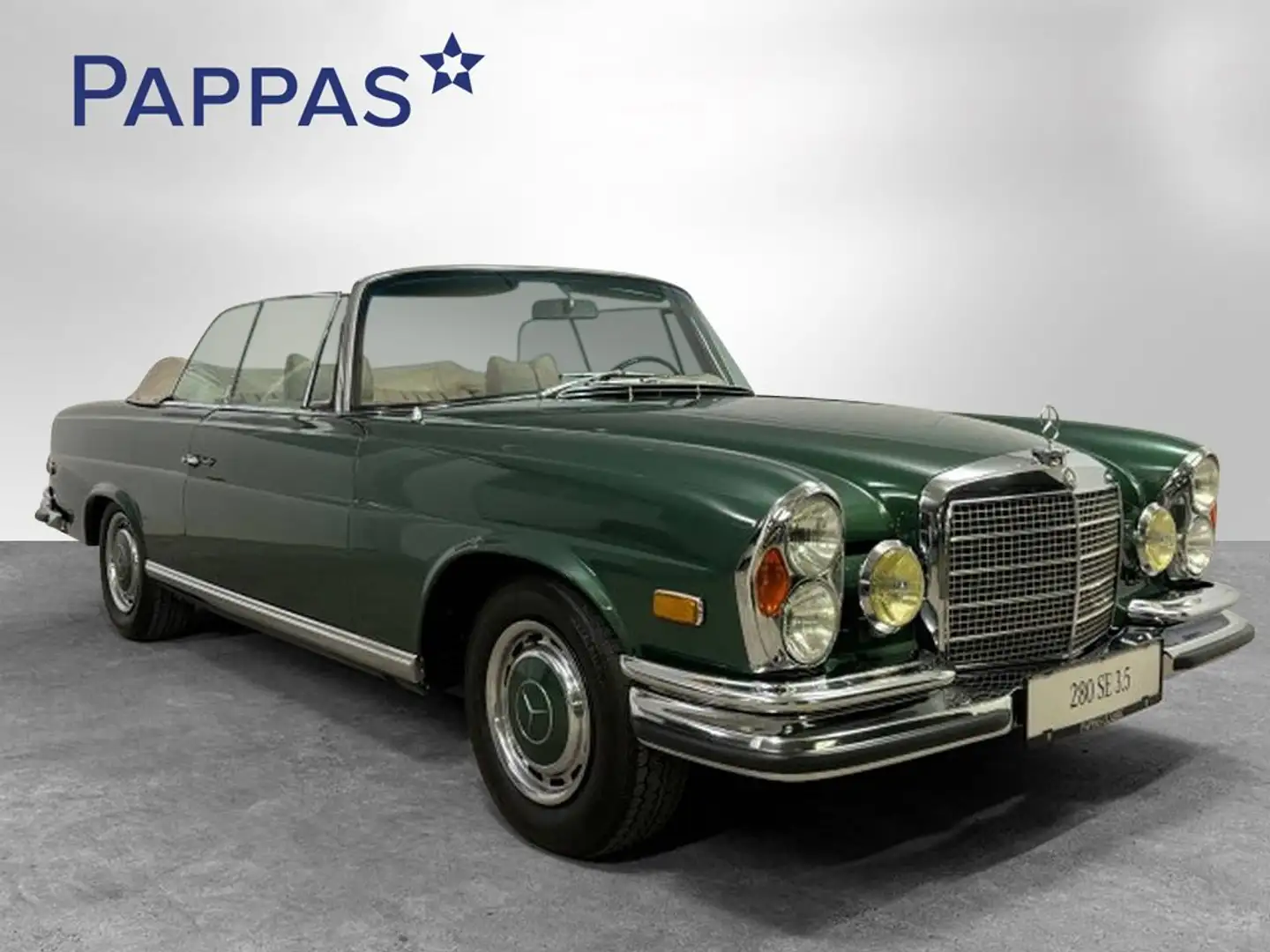 Mercedes-Benz 280 280SE 3.5 Cabriolet Green - 2