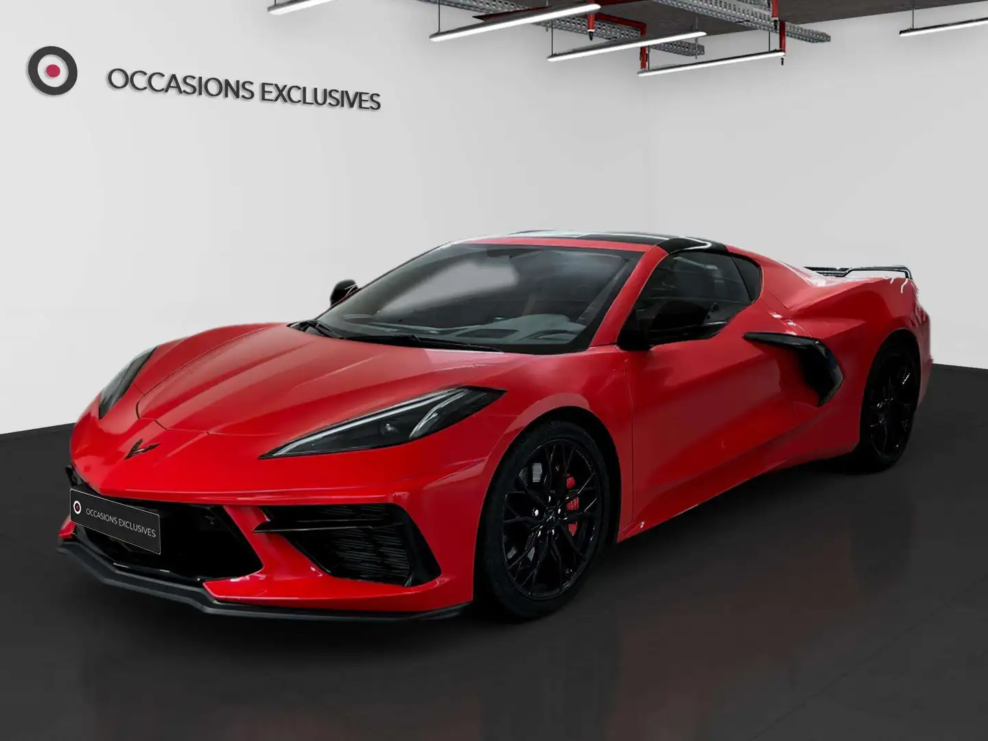 Corvette C8 V8 6.2 STINGRAY COUPE 3LT Červená - 1