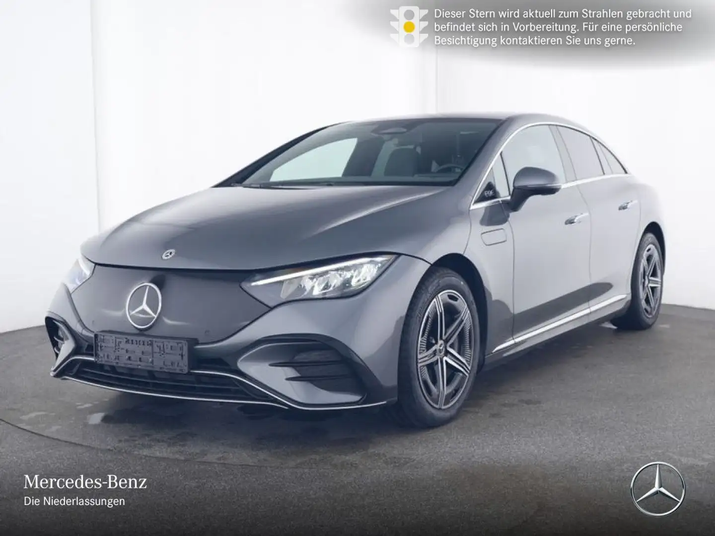 Mercedes-Benz EQE 300 AMG Pano Navi Premium Distr. LED Kamera Szary - 2