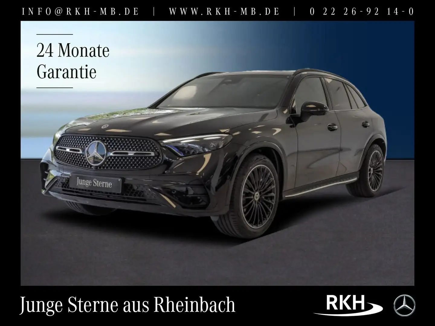 Mercedes-Benz GLC 200 GLC 200 4M AMG Line Night/Pano/360°/Distr./AHK Schwarz - 1