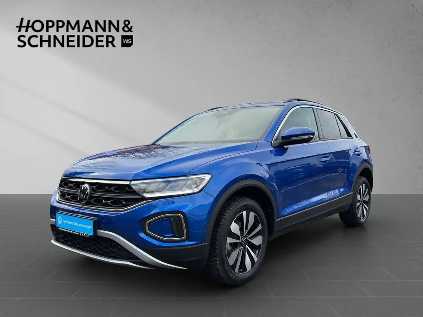 Volkswagen T-Roc 1.5 TSI Move-AHK-NAVI-KLIMA-APP Blau - 2