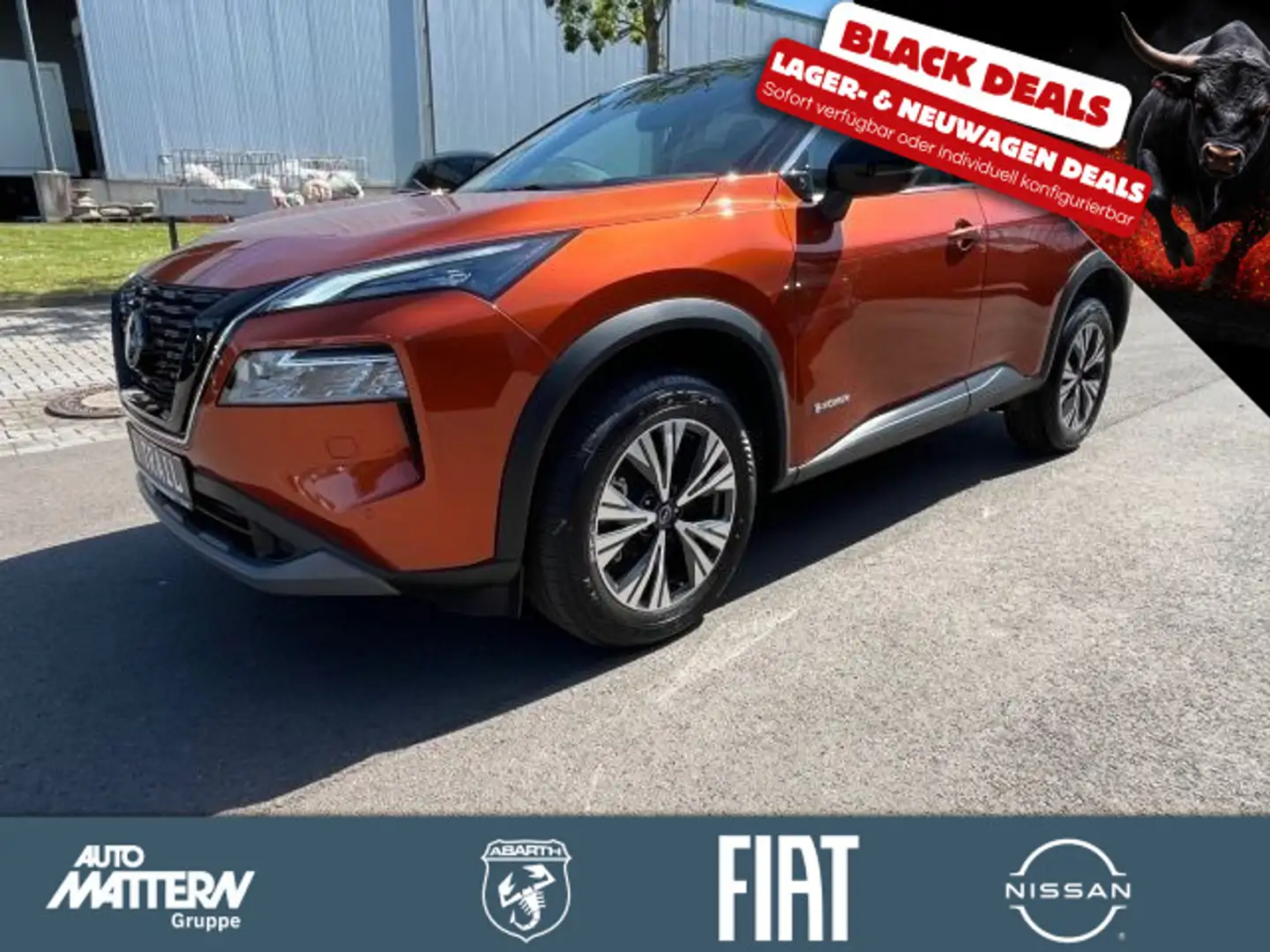 Nissan X-Trail e-Power N-Connecta,LED,Navi BlackDeal Orange - 1