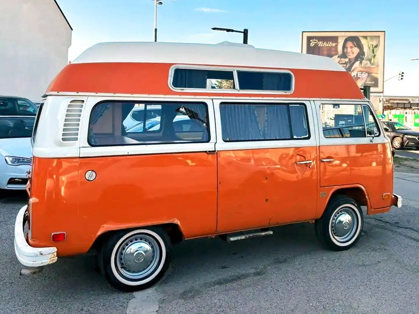 Volkswagen T2 Safare Custom Camper Sehr gepflegt und authentisch Orange - 2