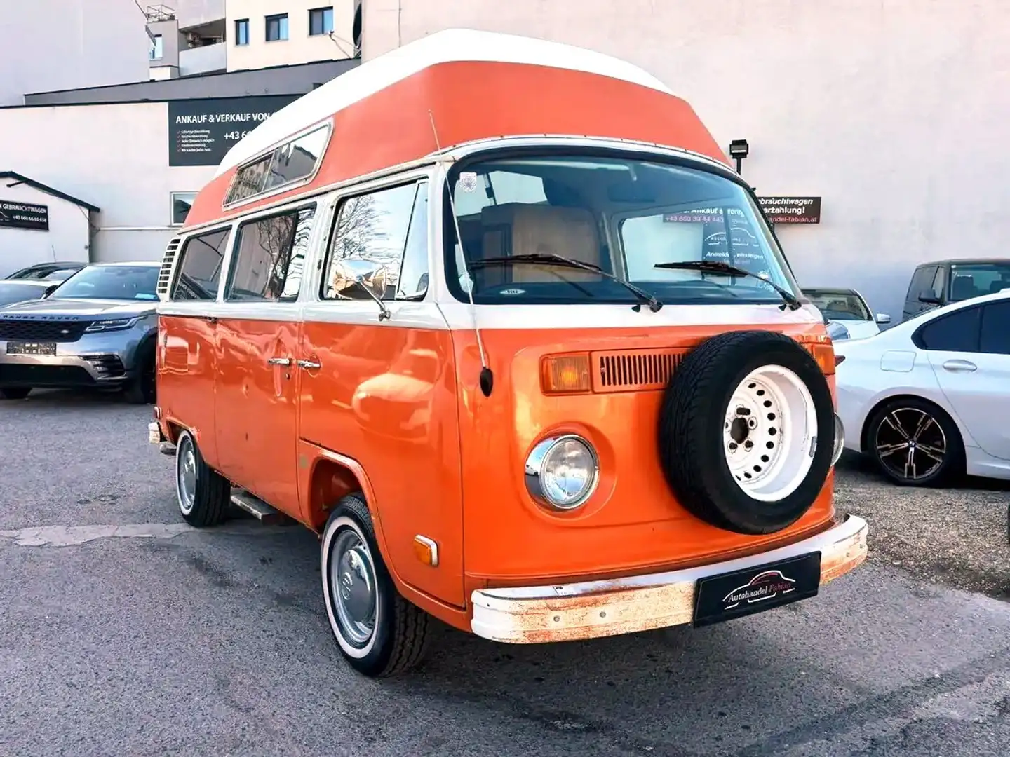 Volkswagen T2 Safare Custom Camper Sehr gepflegt und authentisch Orange - 1