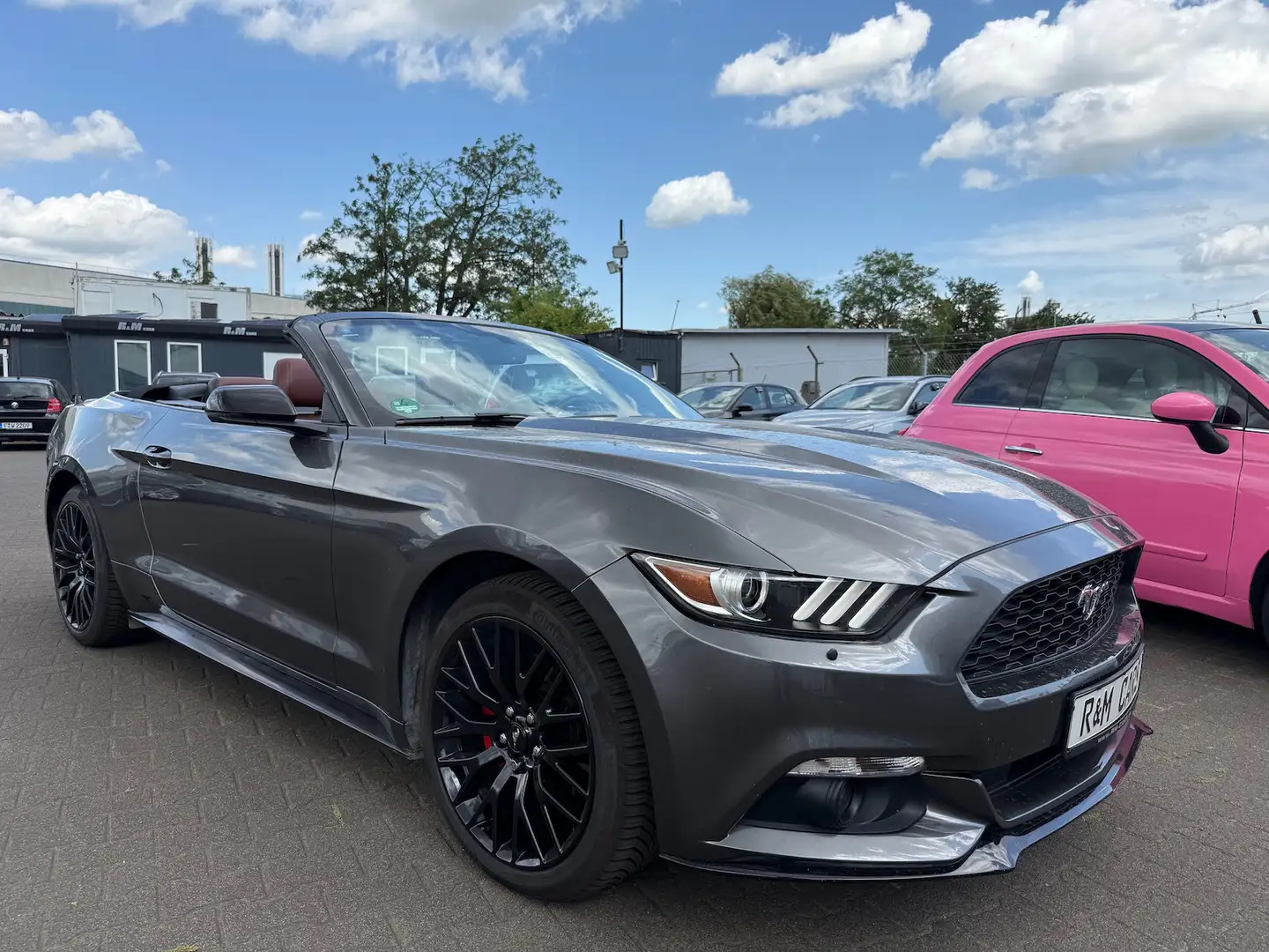 Ford Mustang 2.3 Aut.Convertible/TopZustand/Scheckheft Black - 1