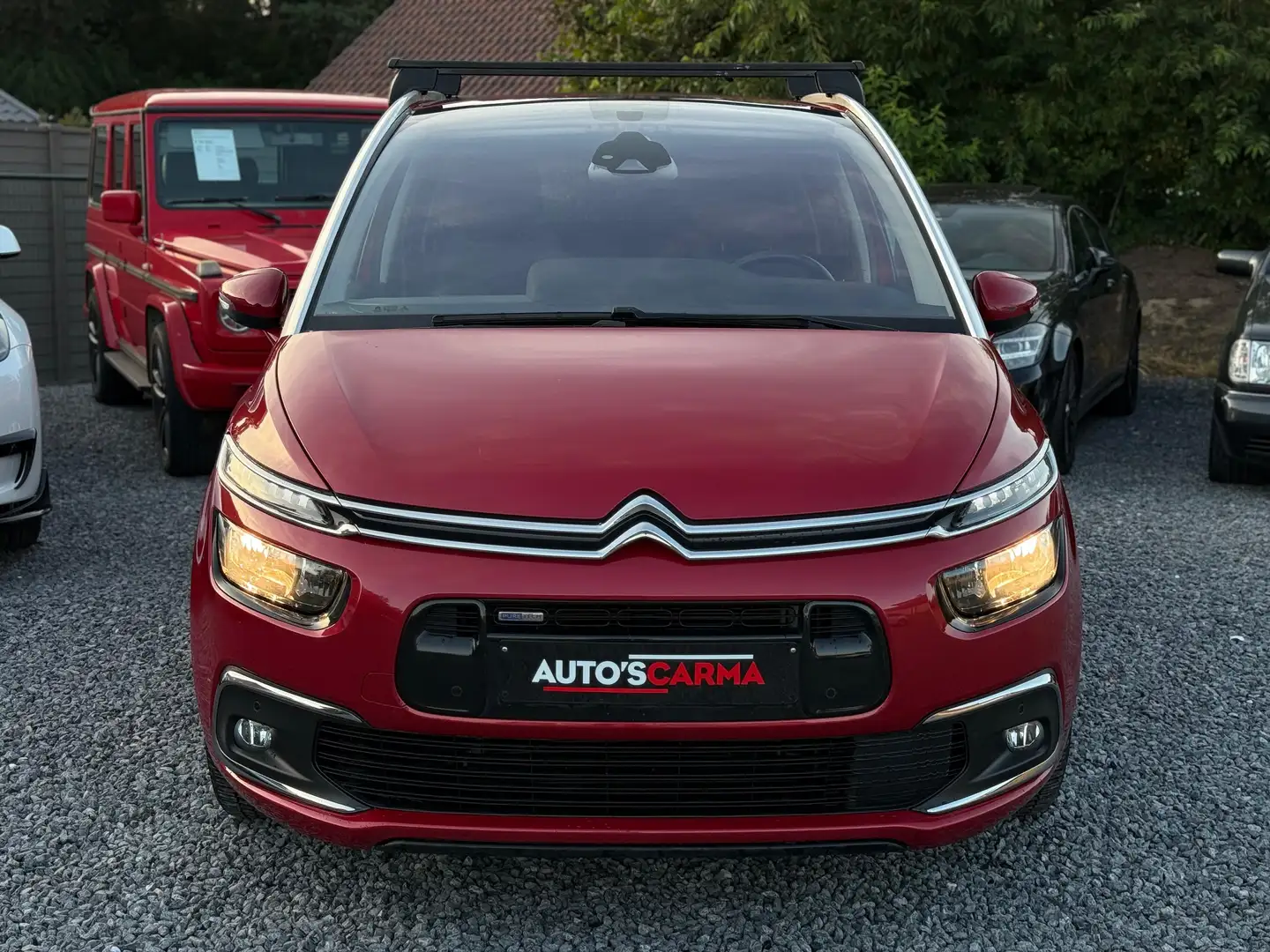 Citroen C4 Picasso 7 ZitS Facelift Led Benzine Camera Airco ParkS * Rouge - 2