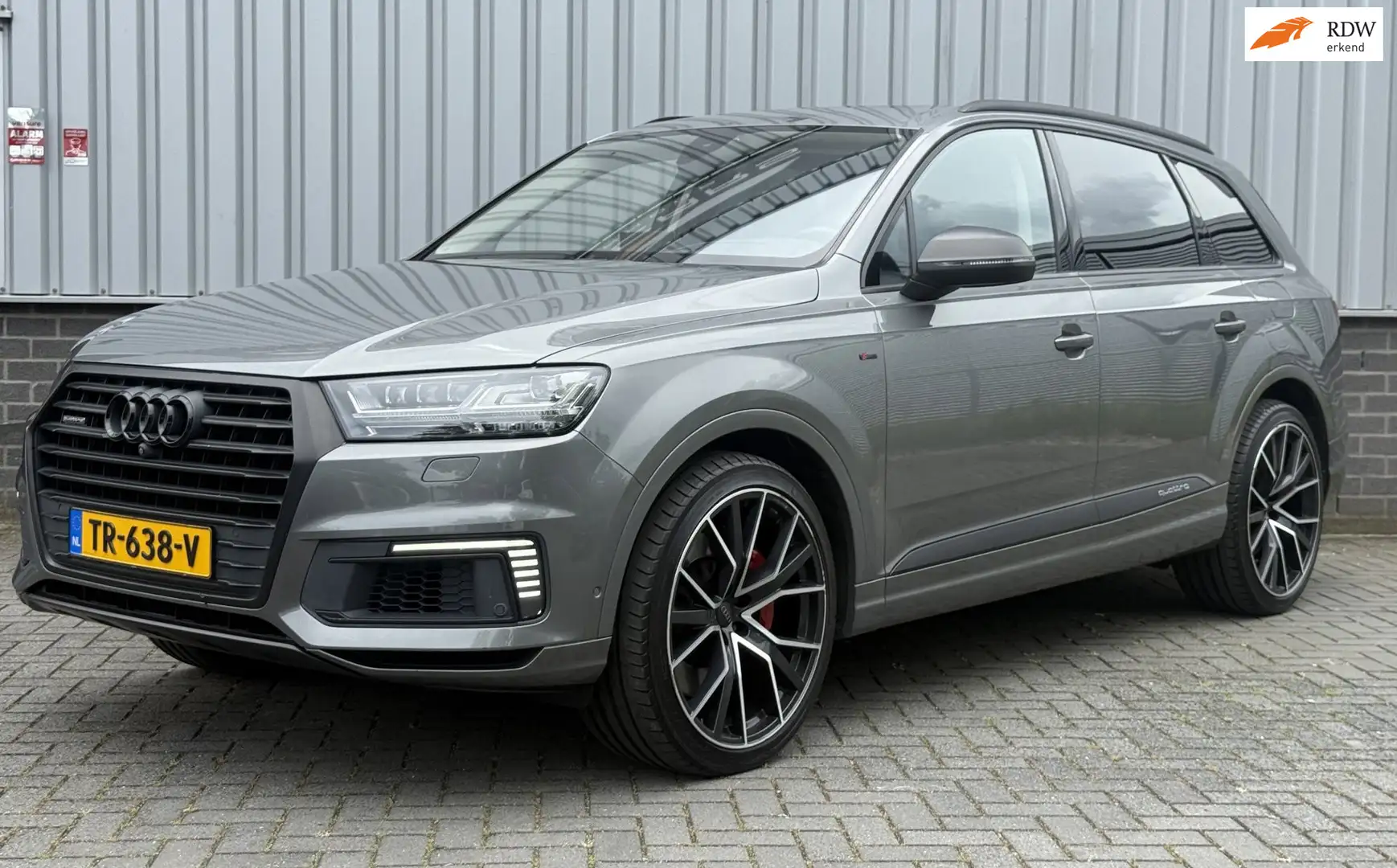Audi Q7 e-tron 3.0 TDI quattro Sport |HUD|360|PANO|NACHTZICHT|VOL Grau - 1