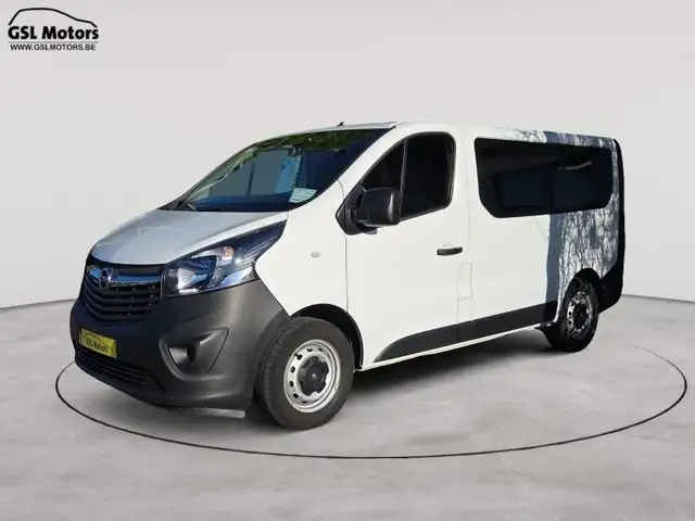 Opel Vivaro minibus 1.6TDCi 125cv 9pl Blanc 05/17  Airco GPS C