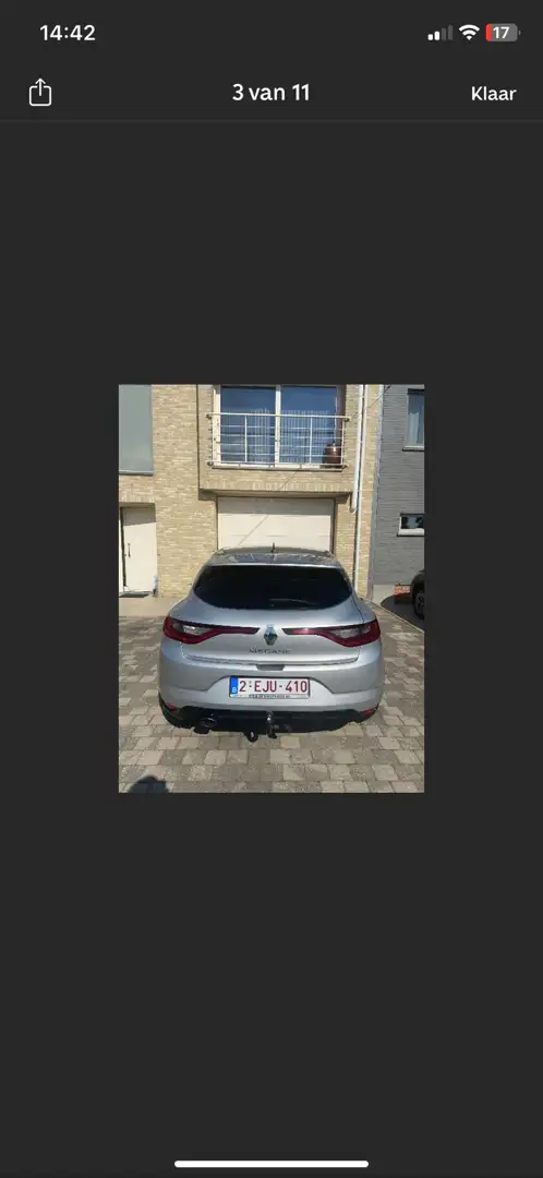 Renault Megane Renault megane 1.2 TCe 100 Grijs - 2