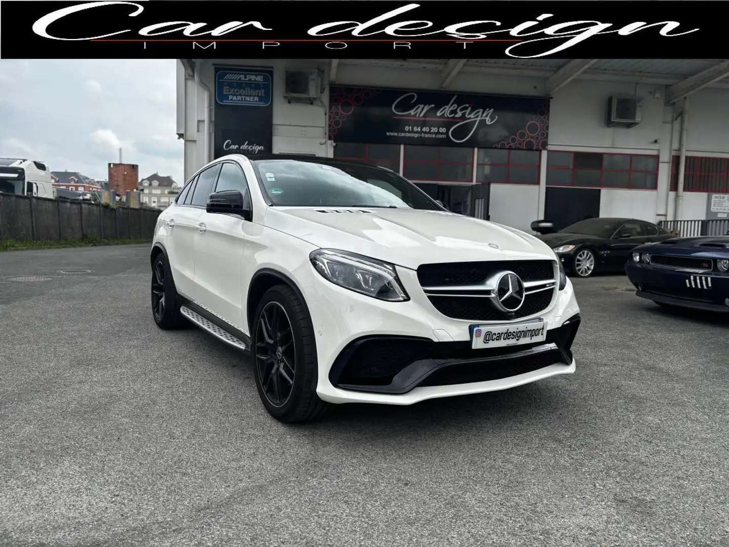 Mercedes-Benz G Coupé GLE 63 - BVA 7G-Tronic Speedshift Plus  COUP Blanco - 2
