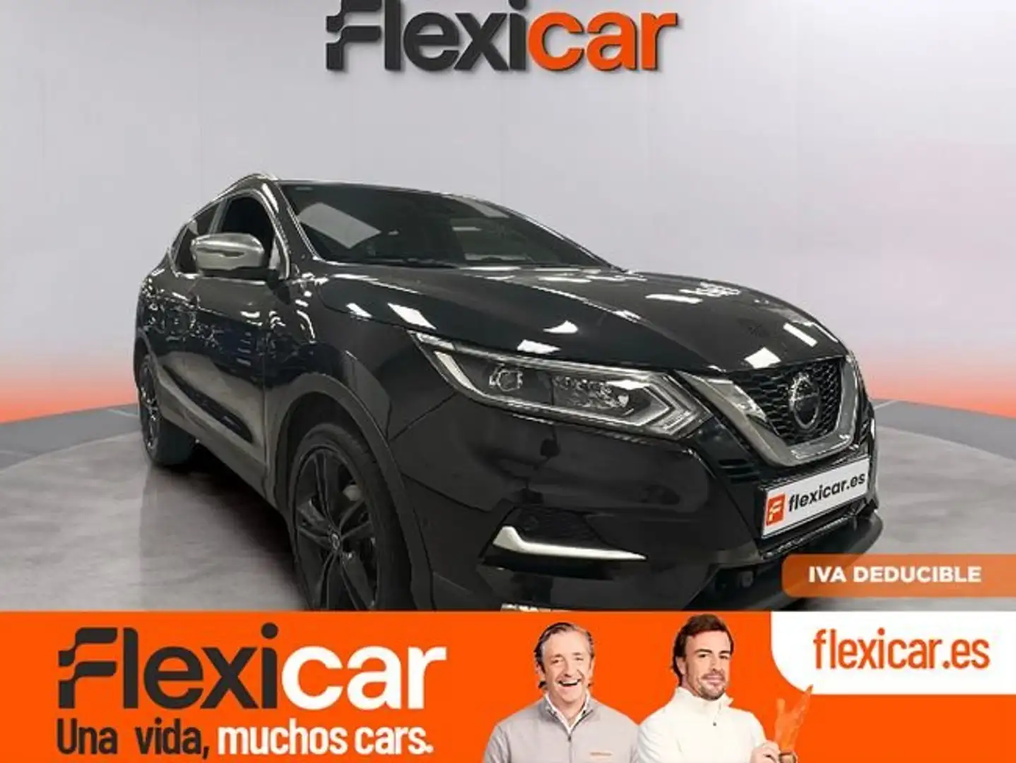 Nissan Qashqai 1.7dCI Q-Line 4x4-I Negro - 1