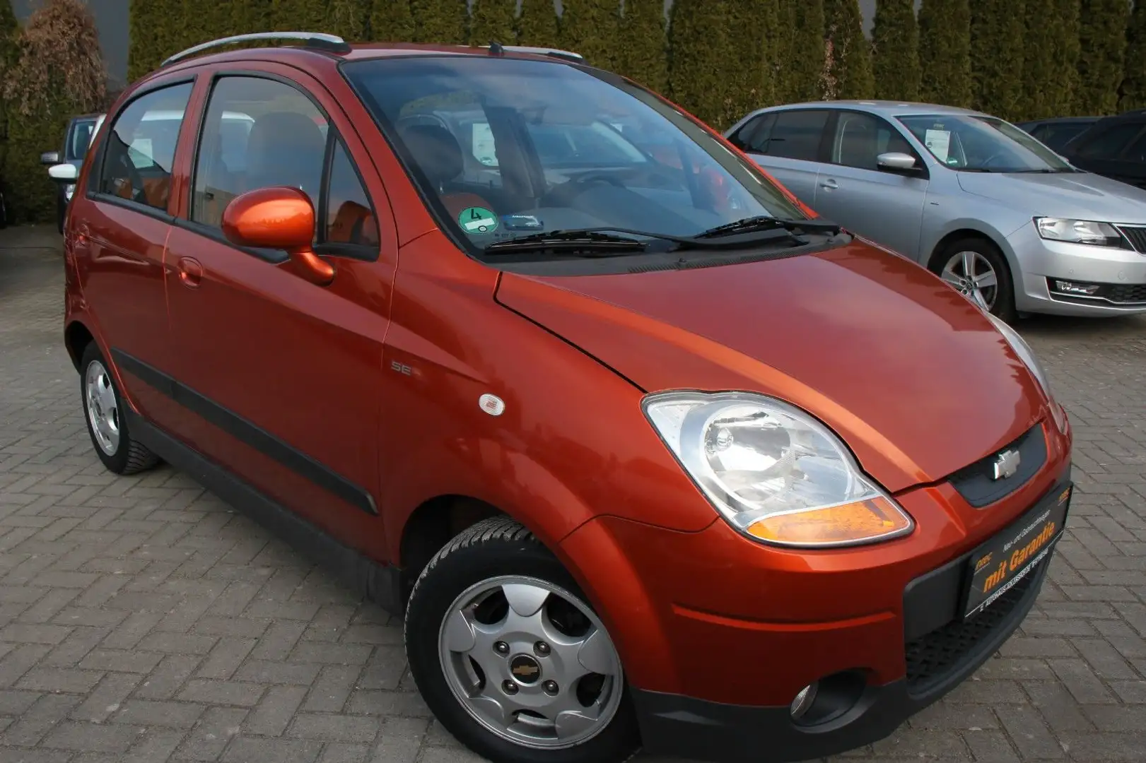 Chevrolet Matiz Automatik Klima/Alu/Allwetterreifen Orange - 1